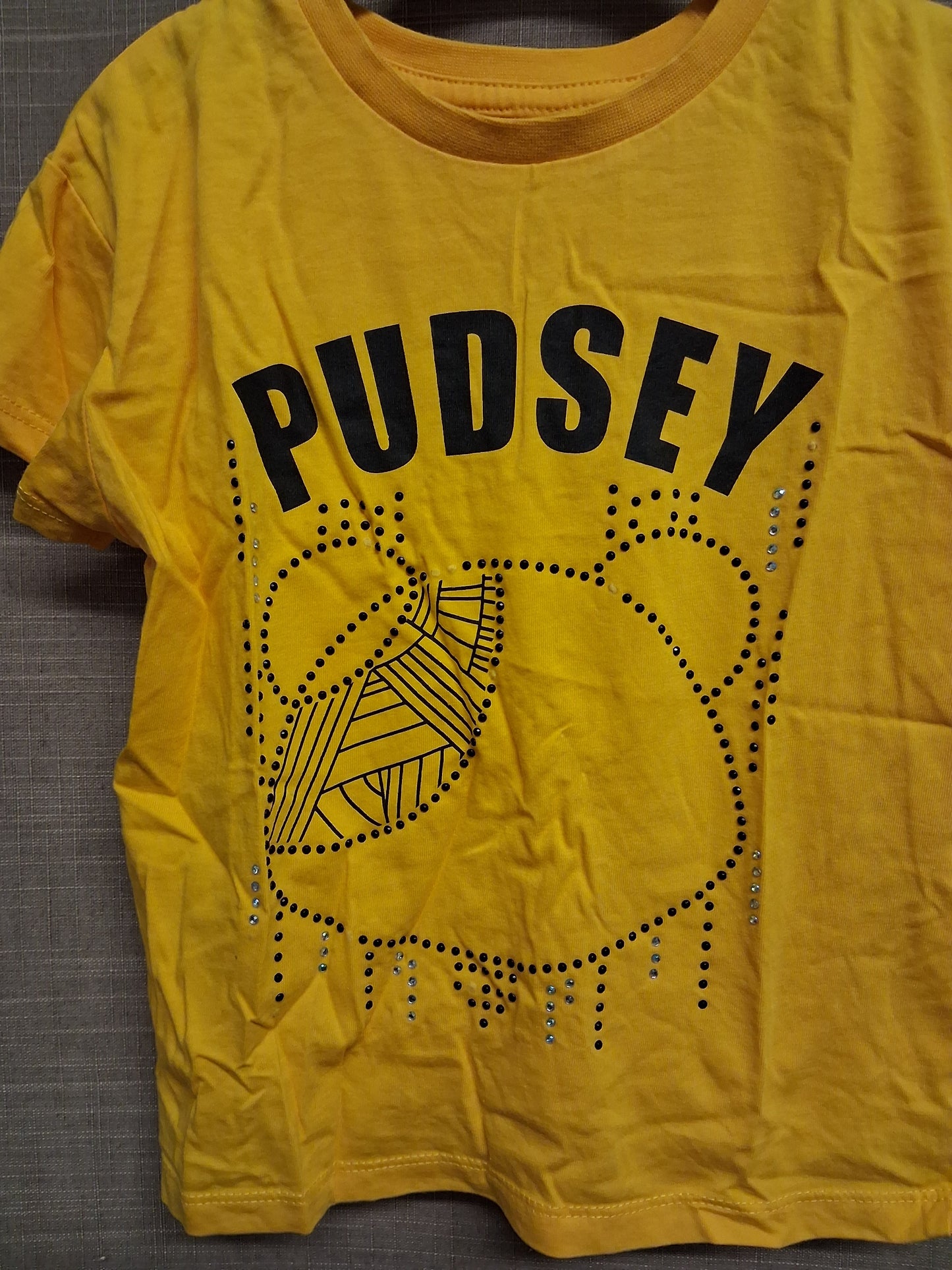 George "Pudsey" Children in Need T-Shirt Yellow Age 5-6 Years
