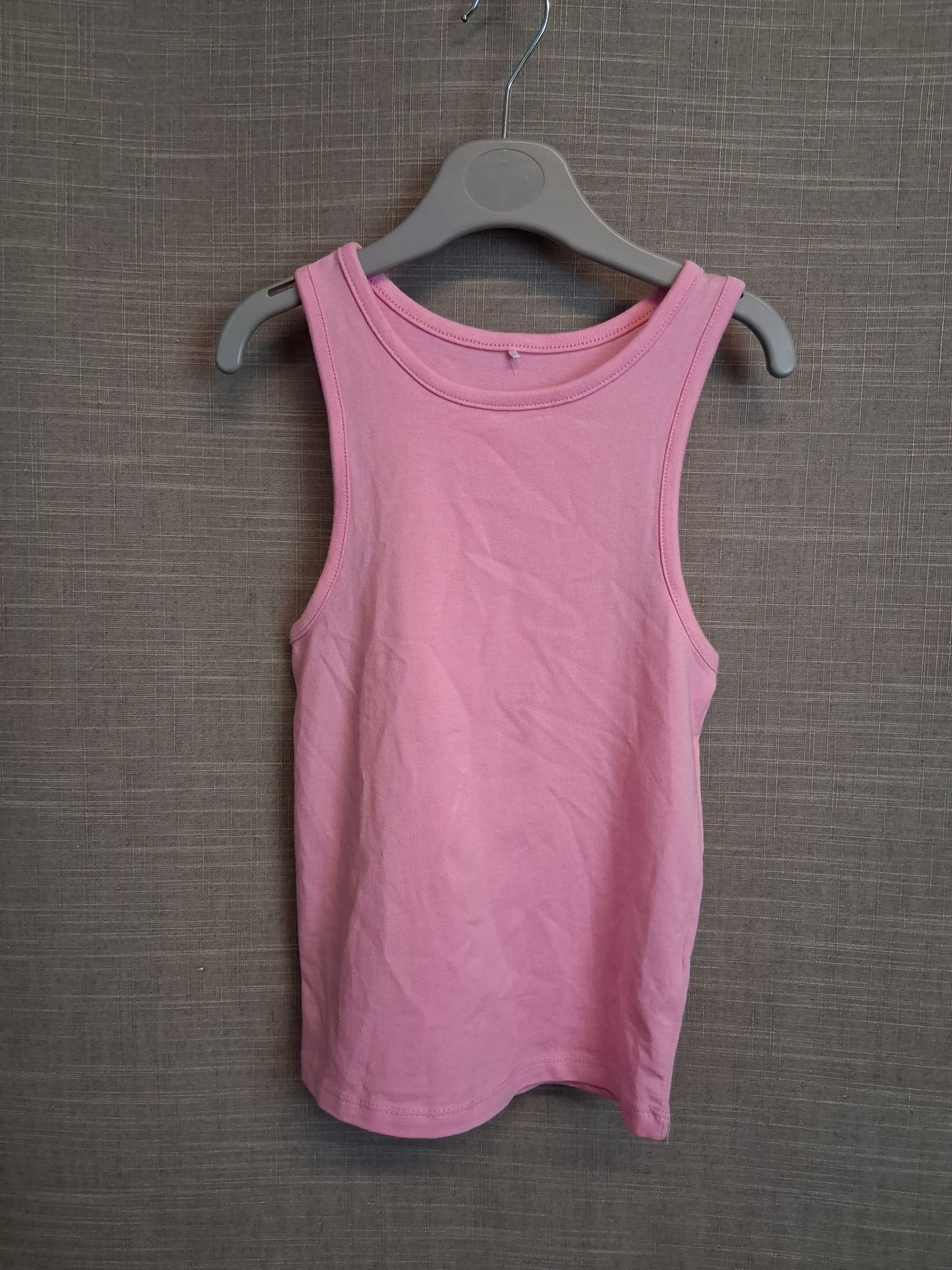 George Girls Pack of 3 Vest Tank Tops Age 6-7 Years Multicolour