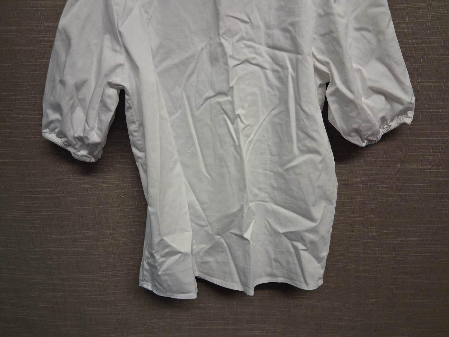 Next Girls White Short Sleeve Peter Pan Collar Blouse Age 10 Years