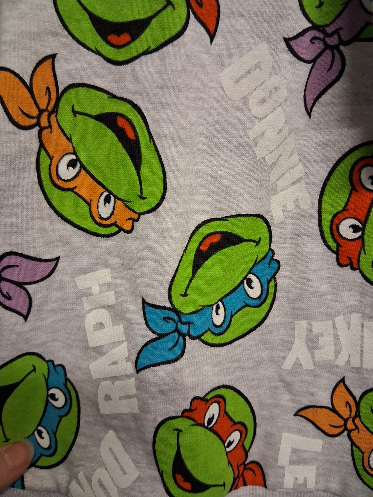 George Boys Teenage Mutant Ninja Turtles Grey Sweater Age 18-24 Months New