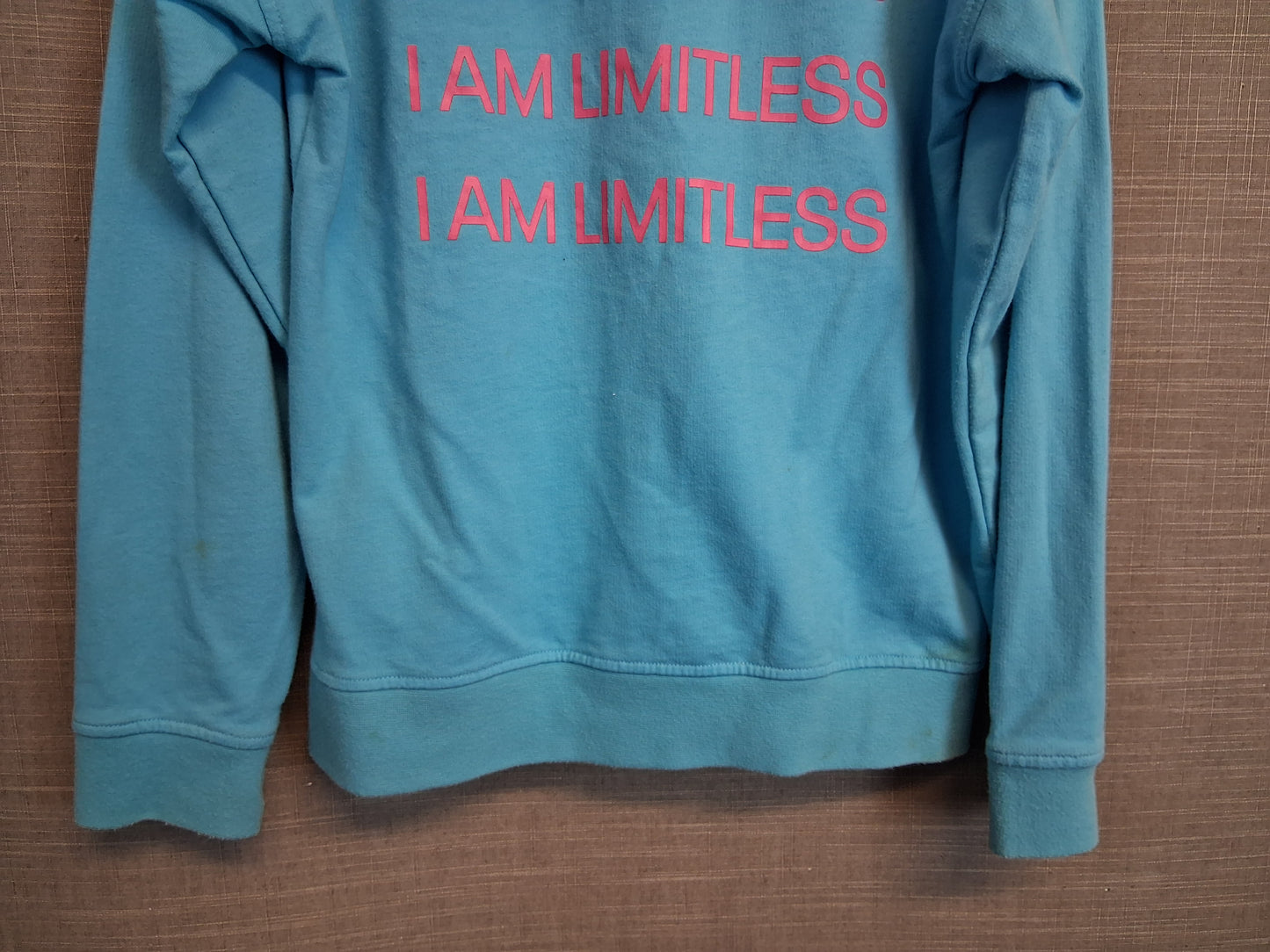 Reebok Girls Blue Lightweight Hoodie Age 14-15 Years