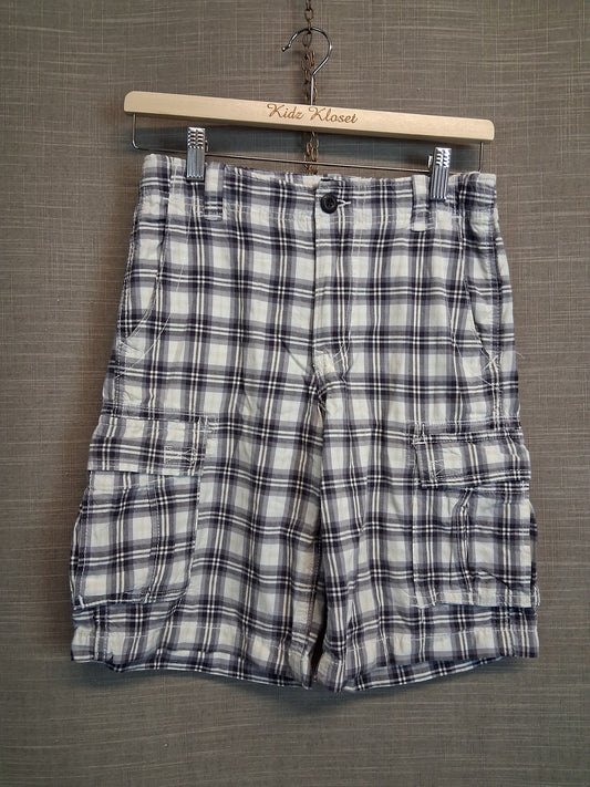 GAP Boys Check Cargo Shorts Multicolour Age 12 Years