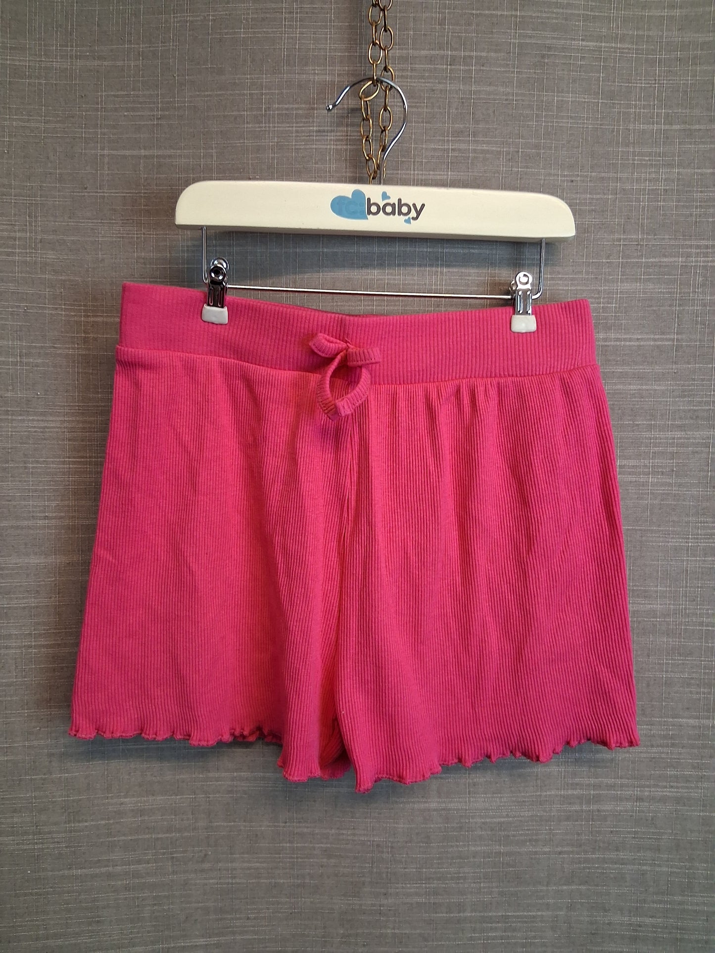 Primark Girls Pink Jersey Shorts Age 8-9 Years New