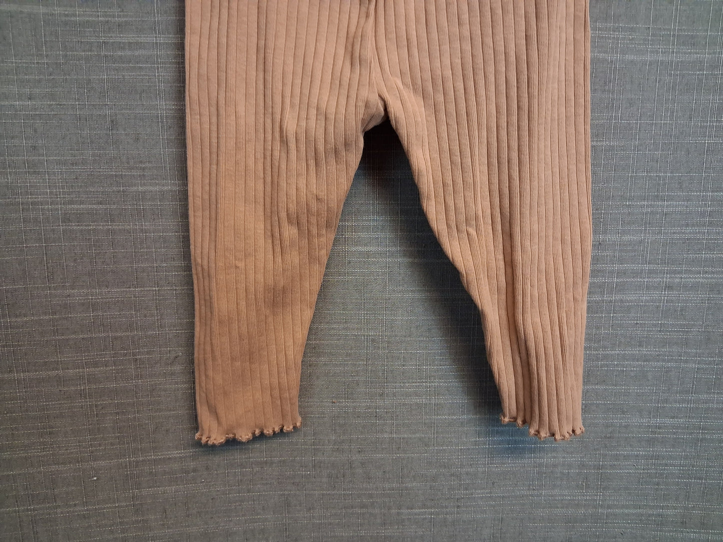 Next Girls Jersey Leggings Terracotta Age 6-9 Months