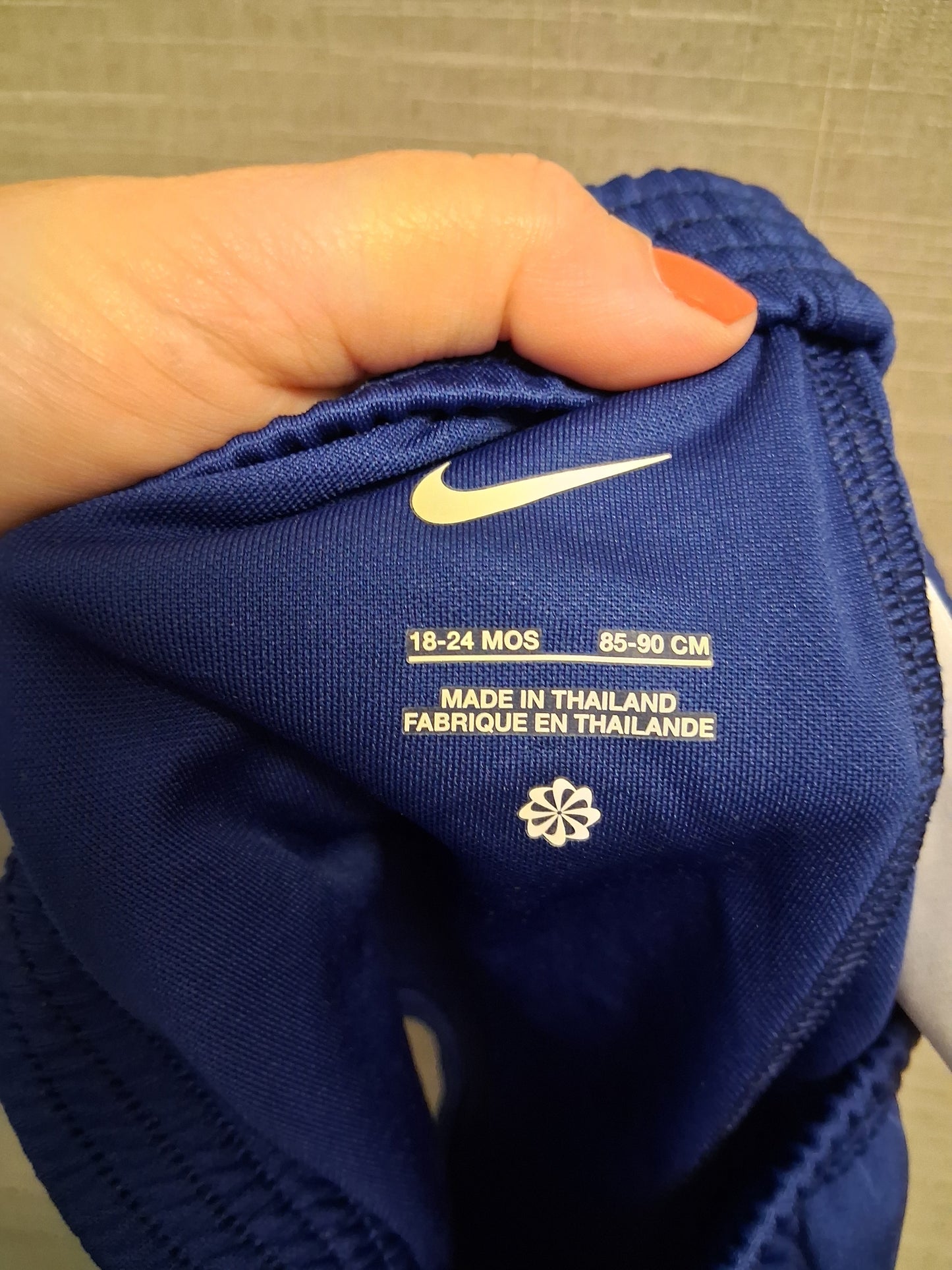 Nike Boys England Football Shorts Navy Blue 18-24 Months