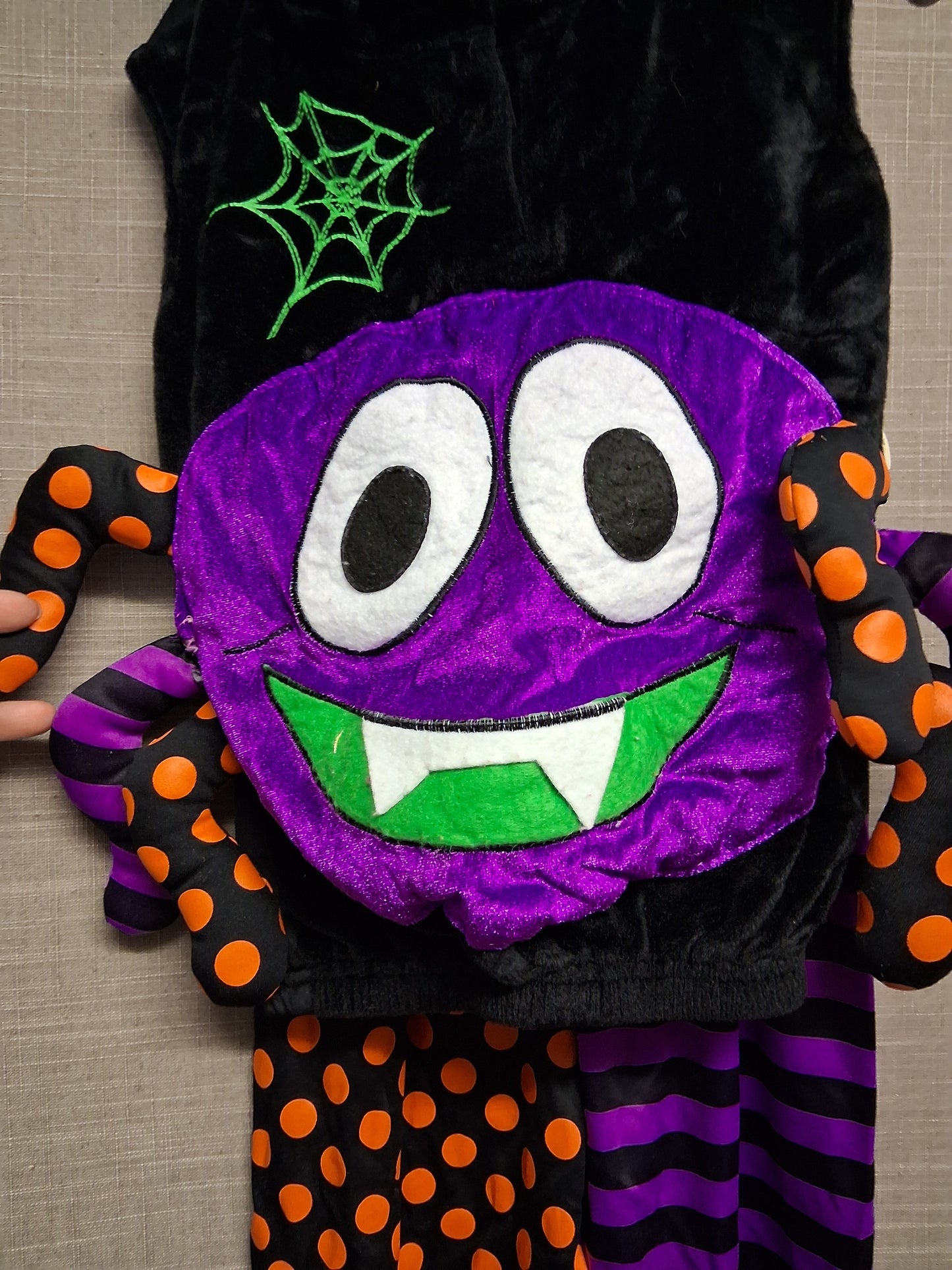 TU Boys Spider Halloween Costume Multicolour Age 2-3 Years