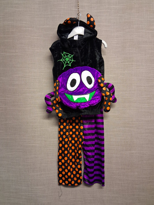 TU Boys Spider Halloween Costume Multicolour Age 2-3 Years