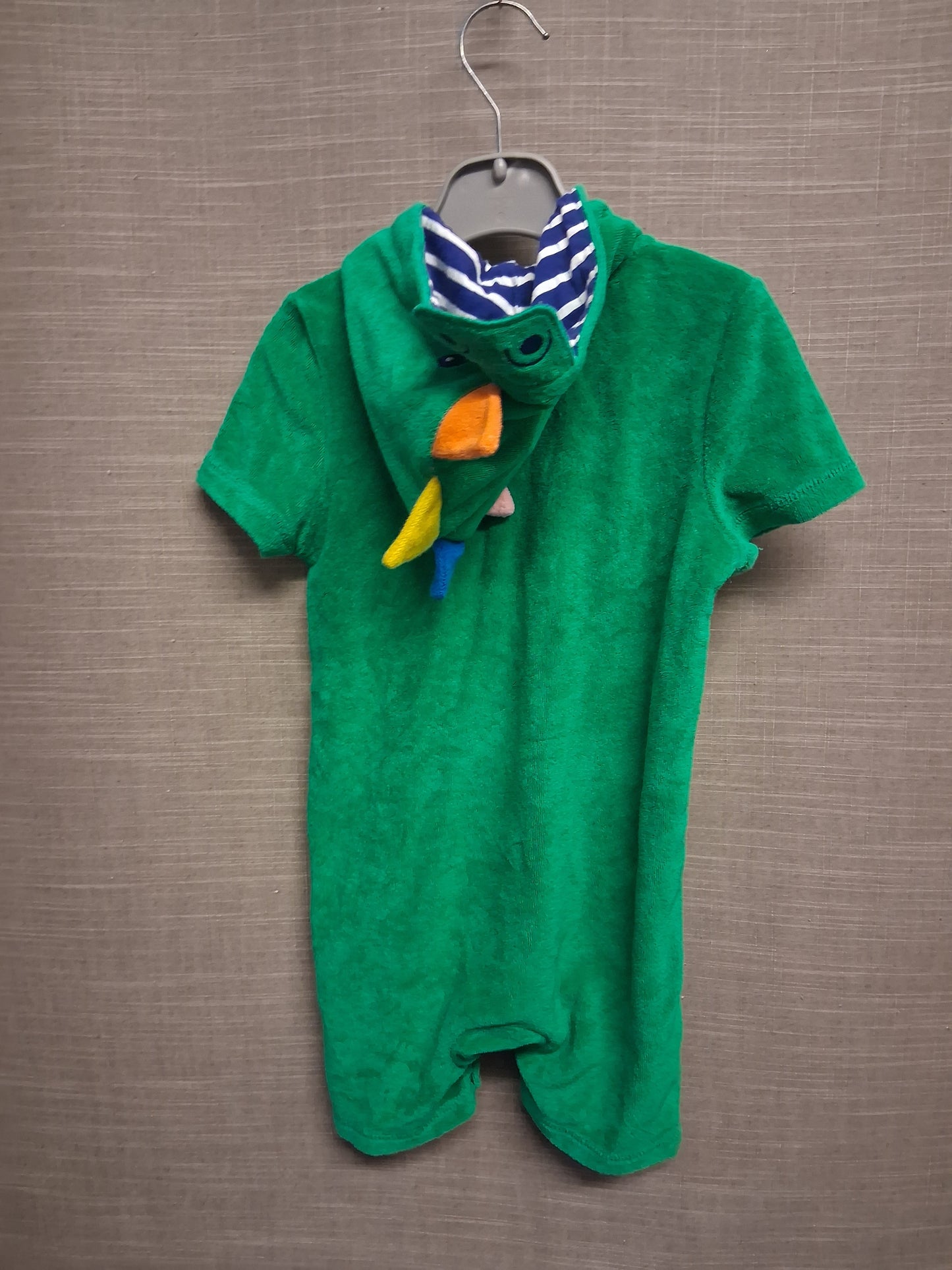 Baby Boden Boys Dinosaur Towel One Piece Onesie Beachwear Age 2-3 Years