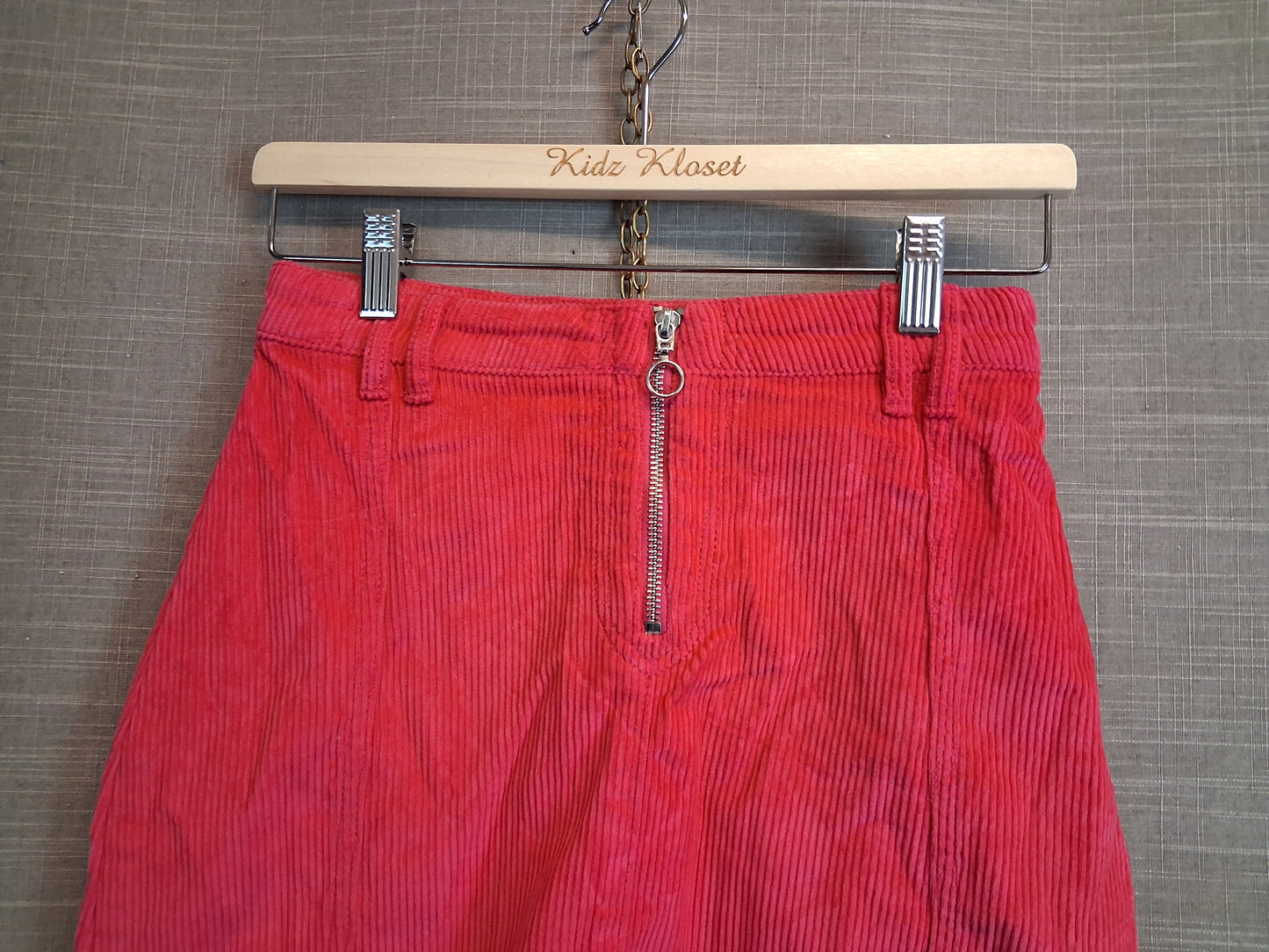 Matalan Girls Corduroy A Line Skirt Pink Age 12 Years New