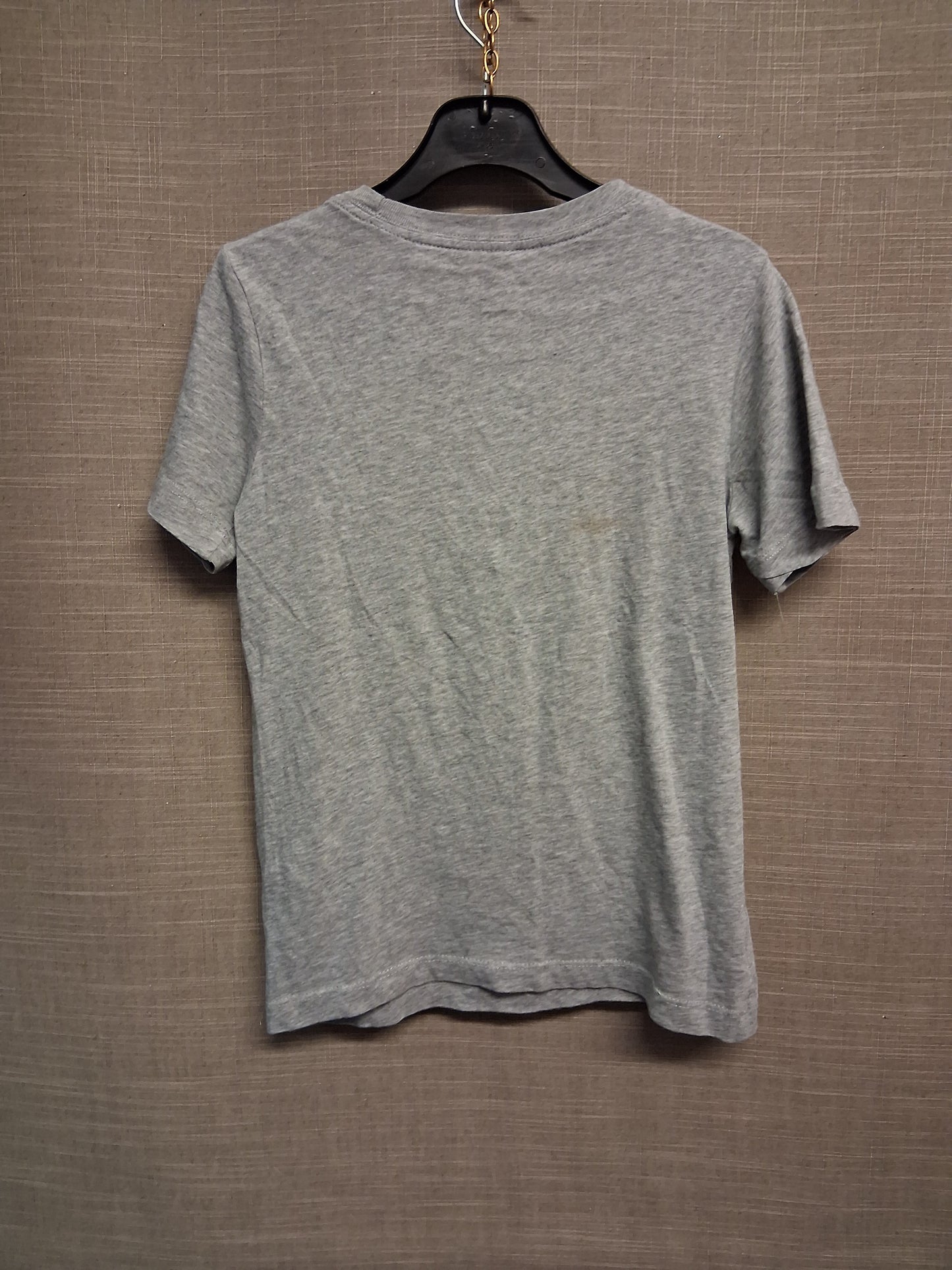Nike Grey Short Sleeve T-Shirt Crew Neck Age 7-8 Years