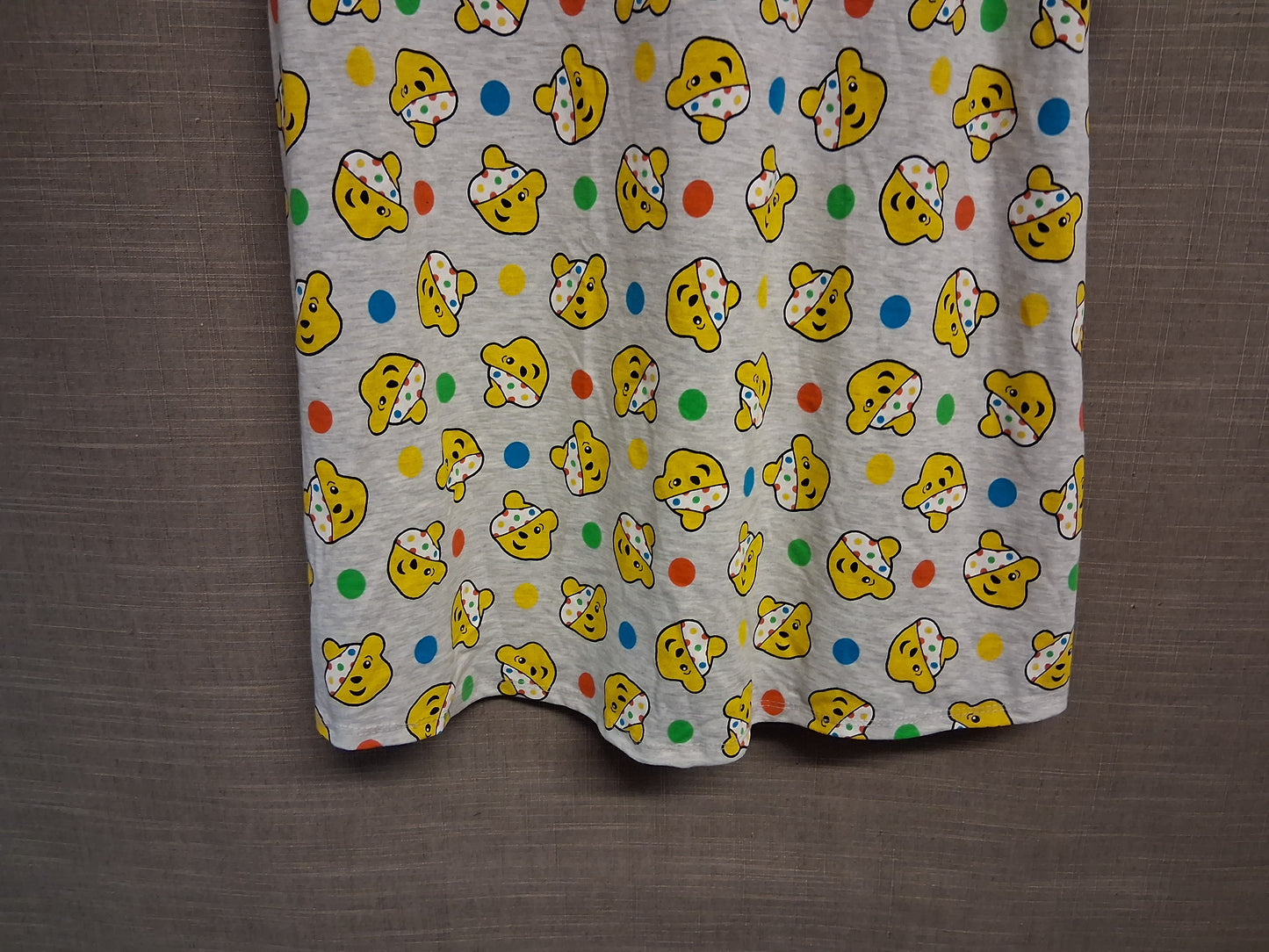 George Ladies/Teen "Pudsey" Children in Need A Line Dress 3/4 Sleeve Size S