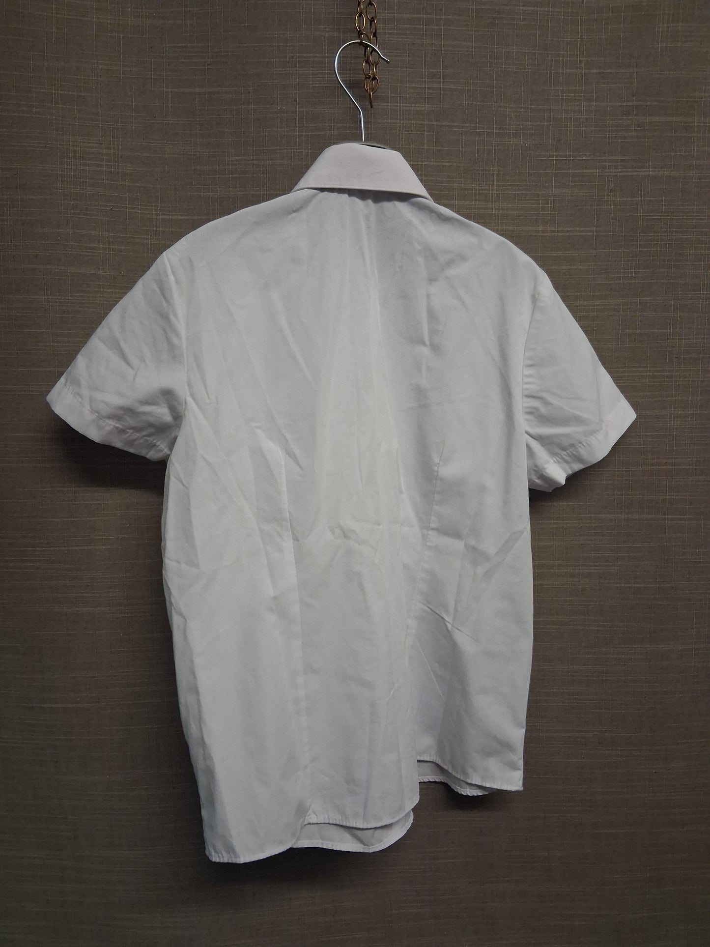 George Girls White Short Sleeve School Shirt Blouse Age 9-10 Years