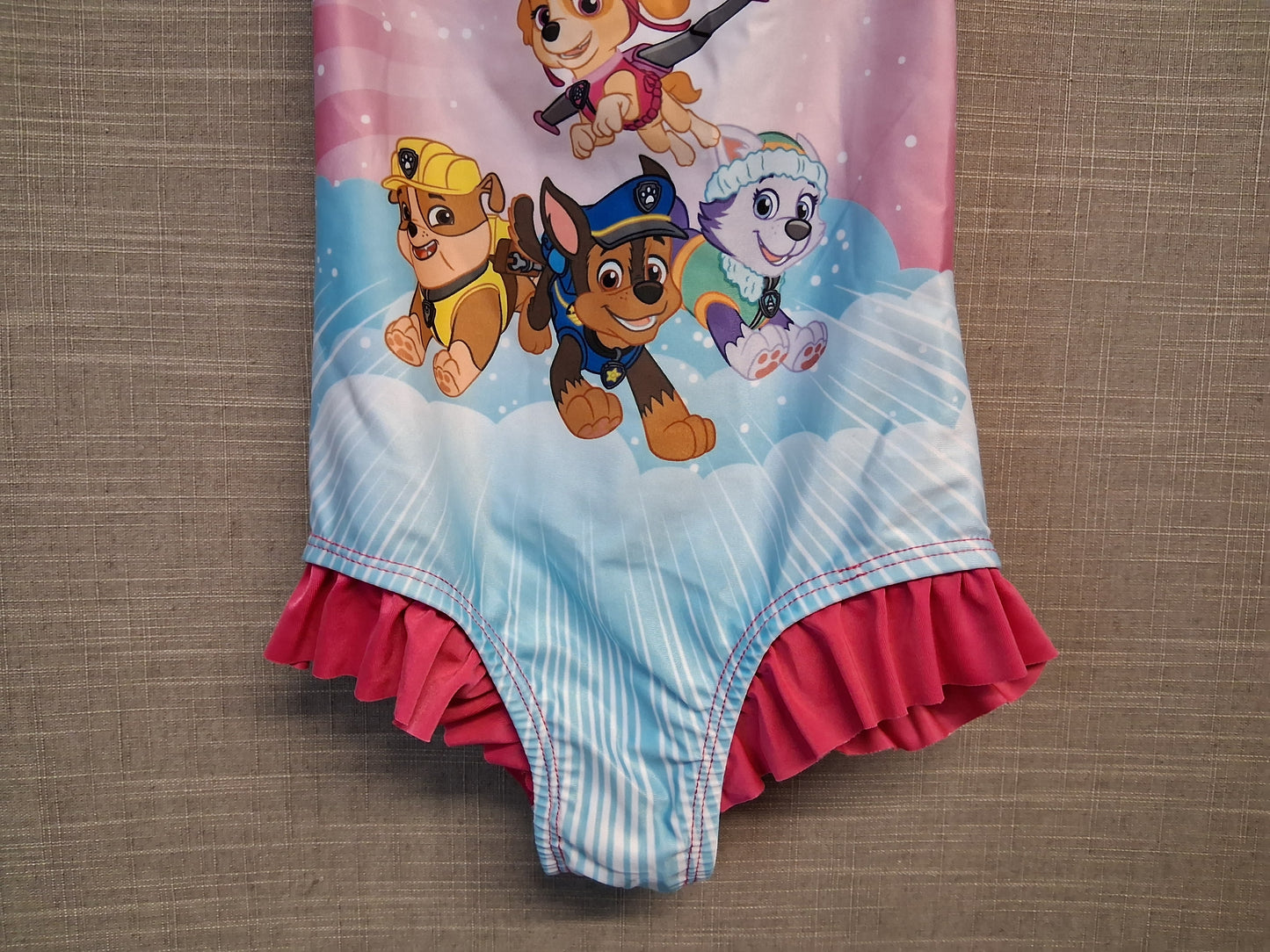 Character World Paw Patrol Girls Swimsuit One Piece Age 4 Years
