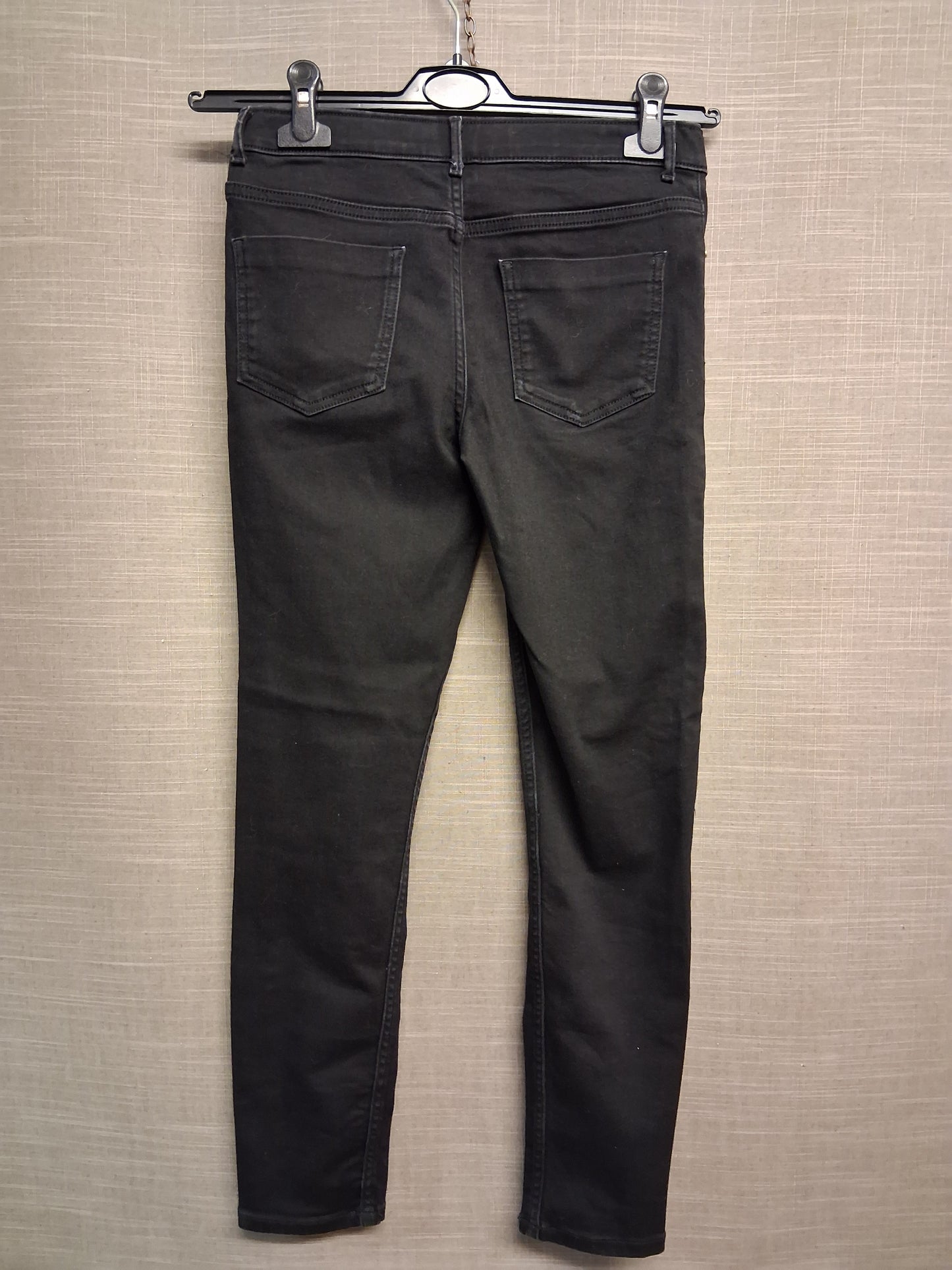 River Island Black Skinny Denim Jeans Age 12 Years