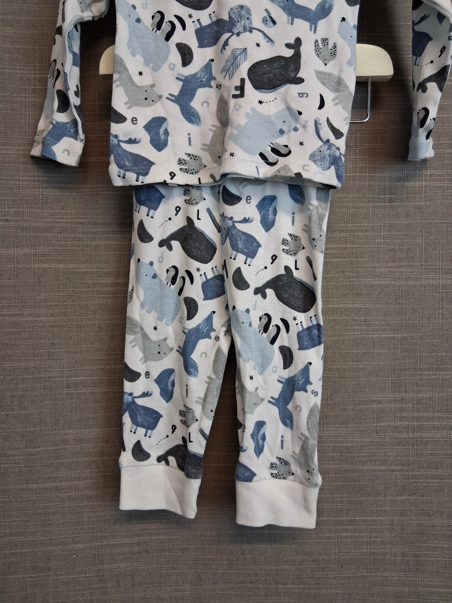 TU Boys Animal Pyjamas 2 Piece Set Age 3-6 Months Multicolour