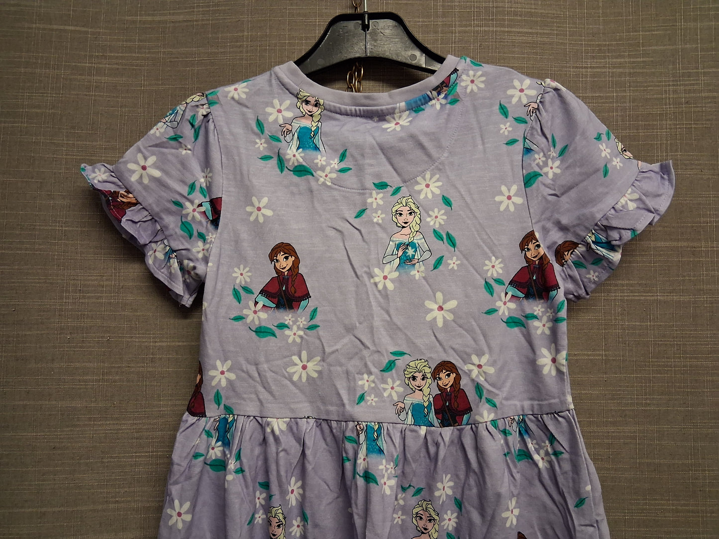 Marks & Spencer Frozen Lilac T-Shirt Dress Age 7-8 Years New