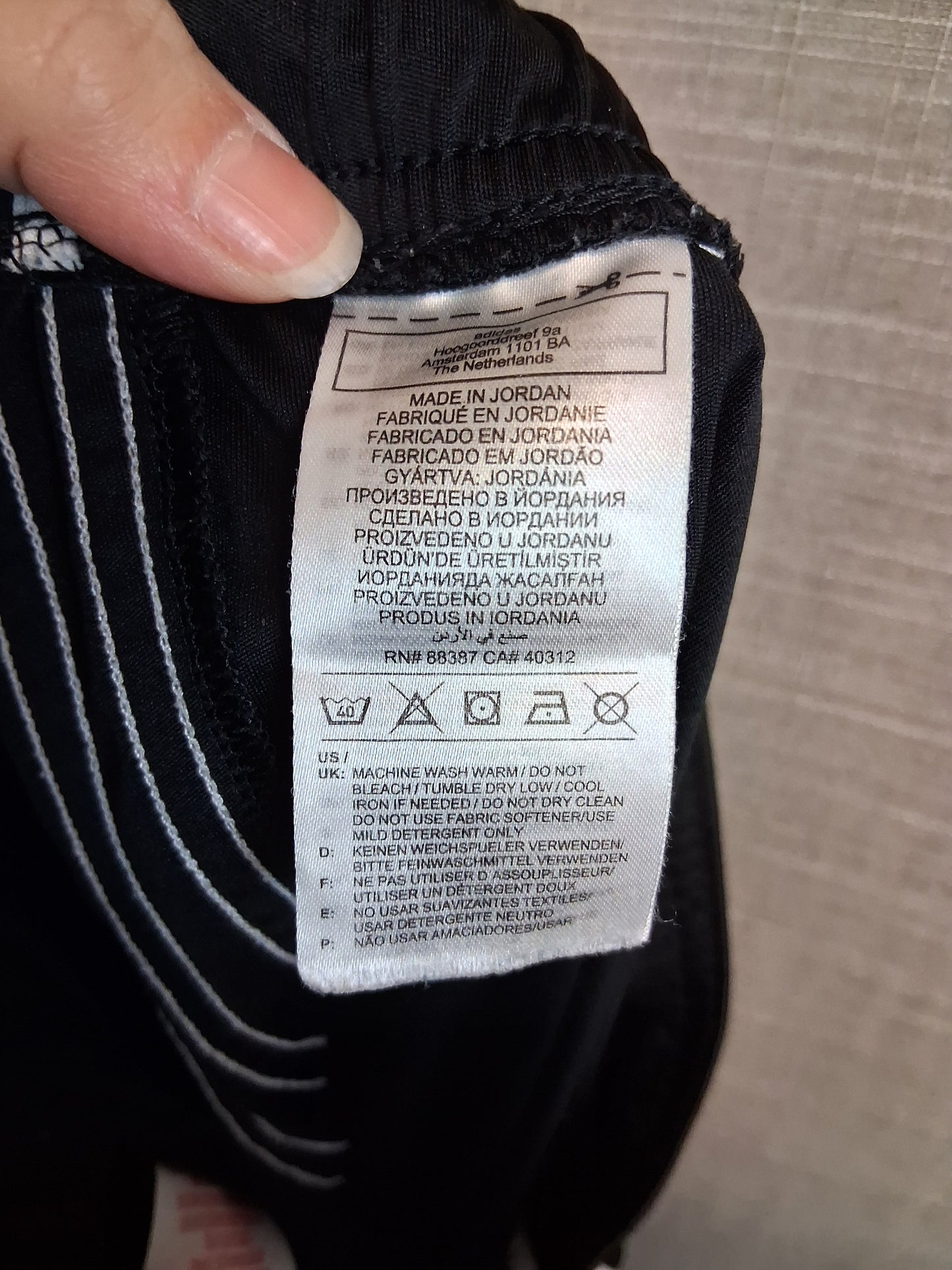 Adidas Boys Black Sport Shorts Age 13-14 Years