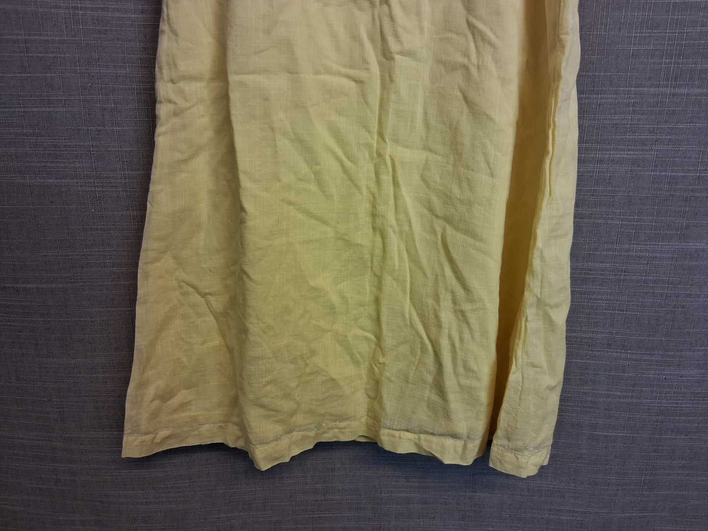 Matalan Girls Sleeveless Yellow Dress Age 6-7 Years