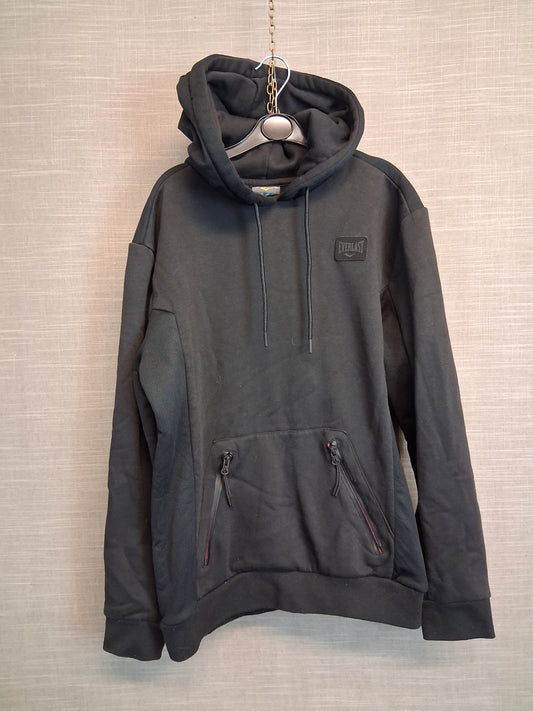 Everlast Boys Black Hoodie Jumper Age 15-16 Years