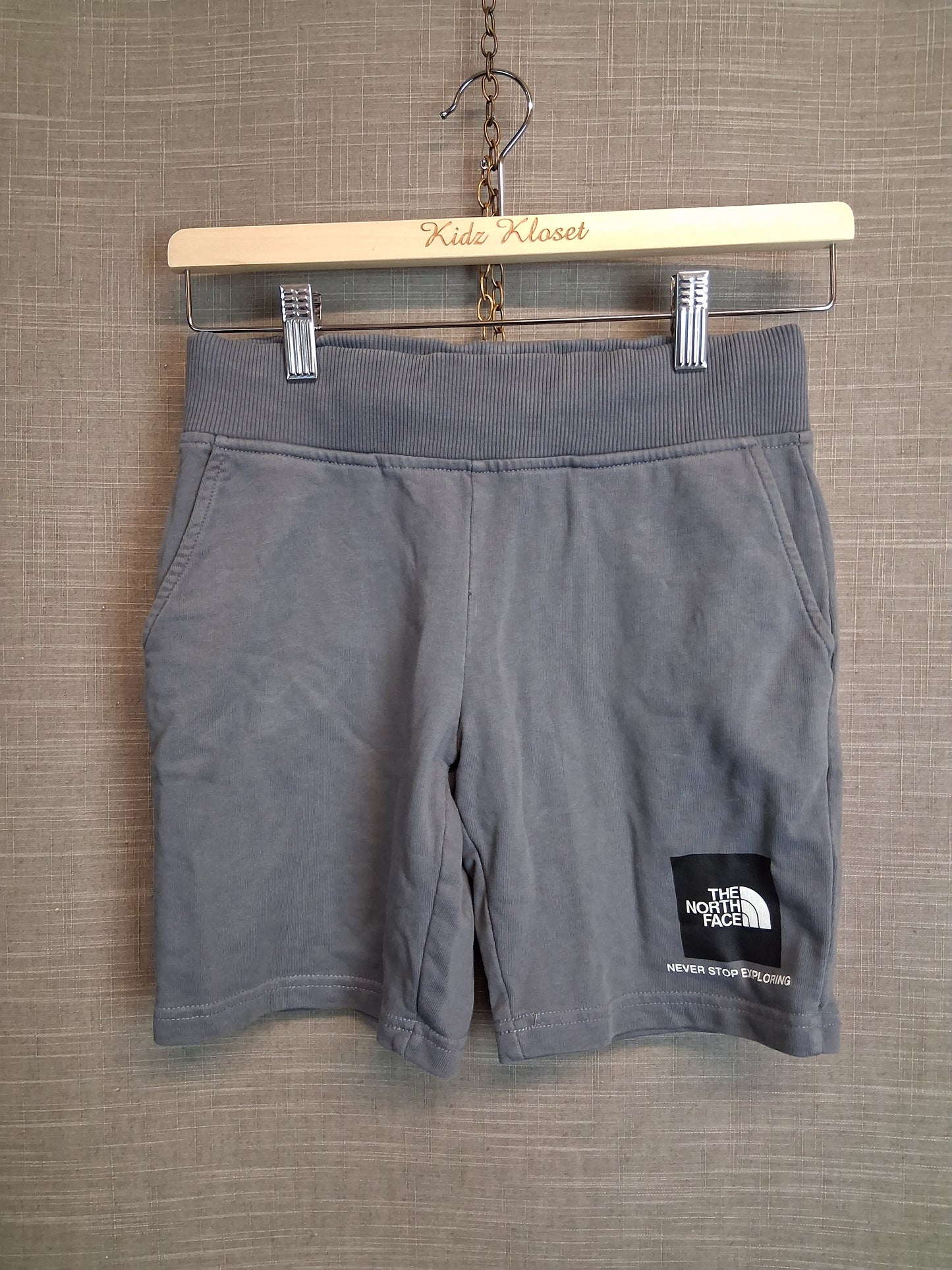 The North Face Boys Grey Jogger Shorts Age 9-10 Years Youth Medium