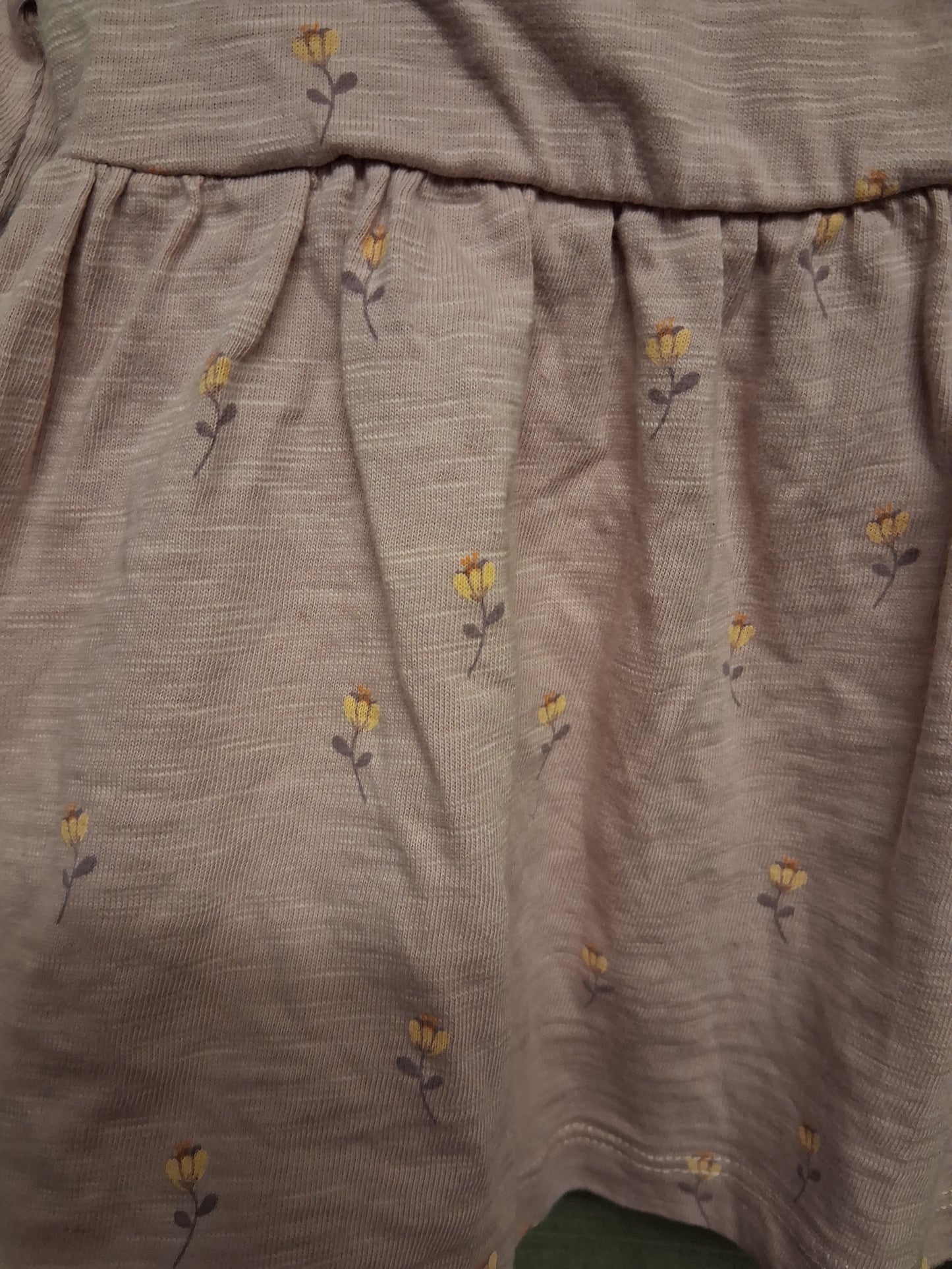 Next Pink Floral Jersey A Line Dress Age 3-6 Months