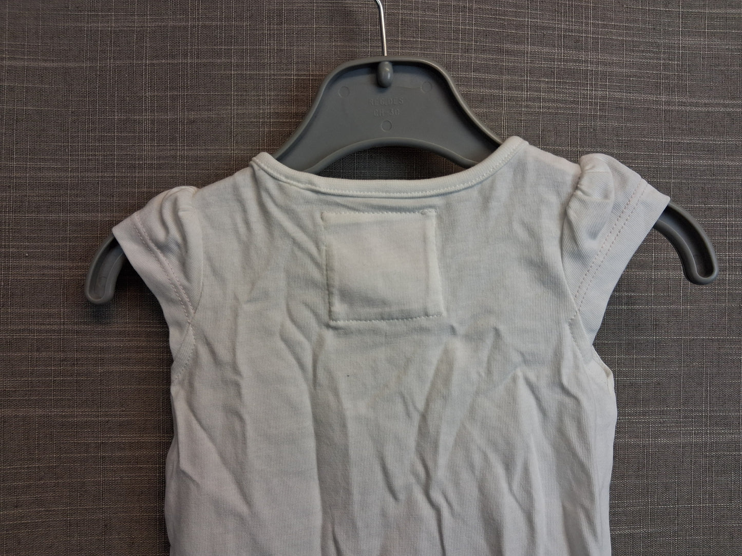 TU Girls "My heart belongs to Daddy" White T-Shirt Age 0-3 Months New