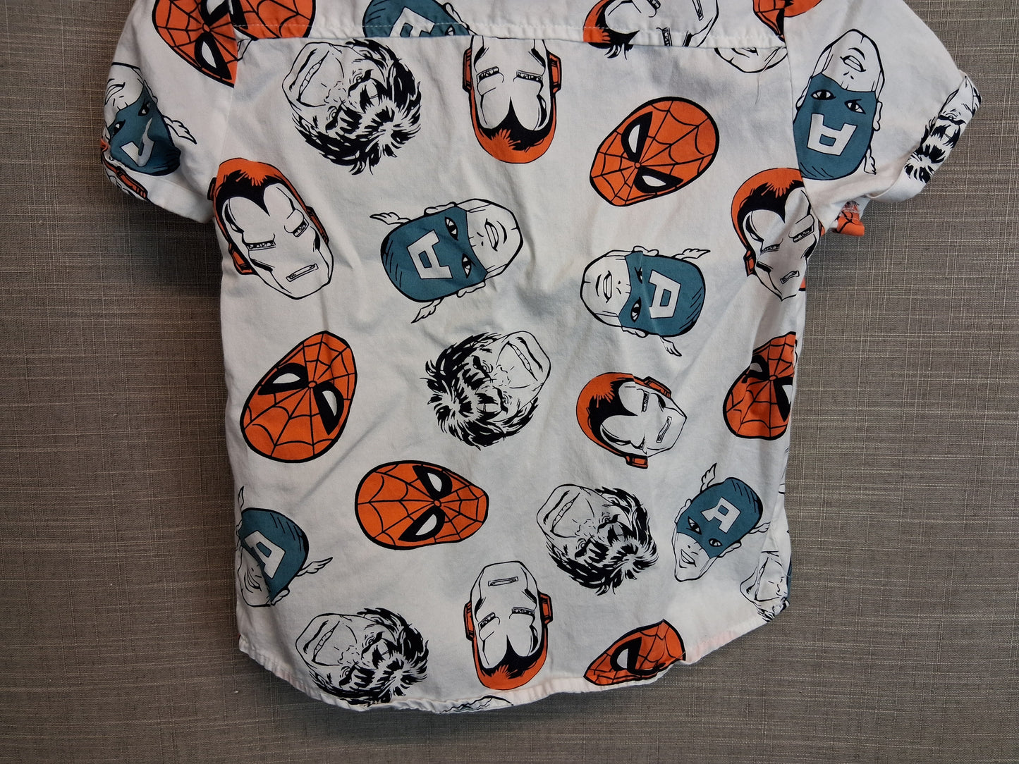 Marvel Avengers Short Sleeve Shirt Age 5 Years Multicolour