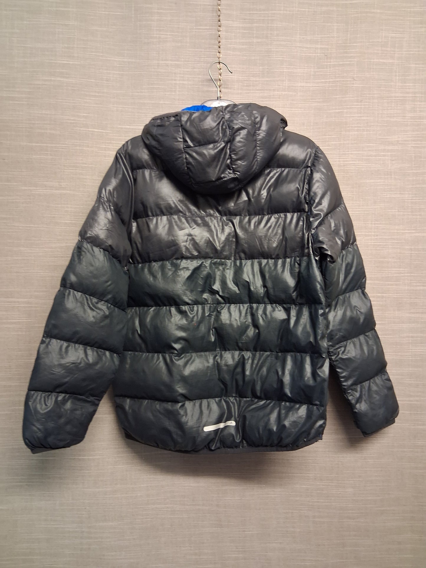 Adidas Boys Black Puffer Jacket Coat Showerproof Age 13-14 Years