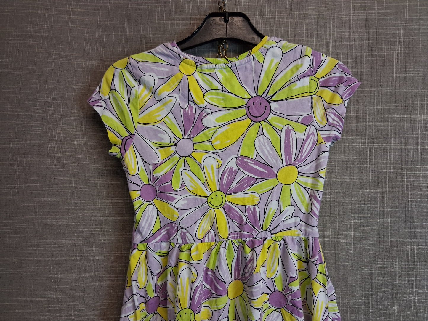 TU Girls Floral T-Shirt Jersey Dress Age 8 Years