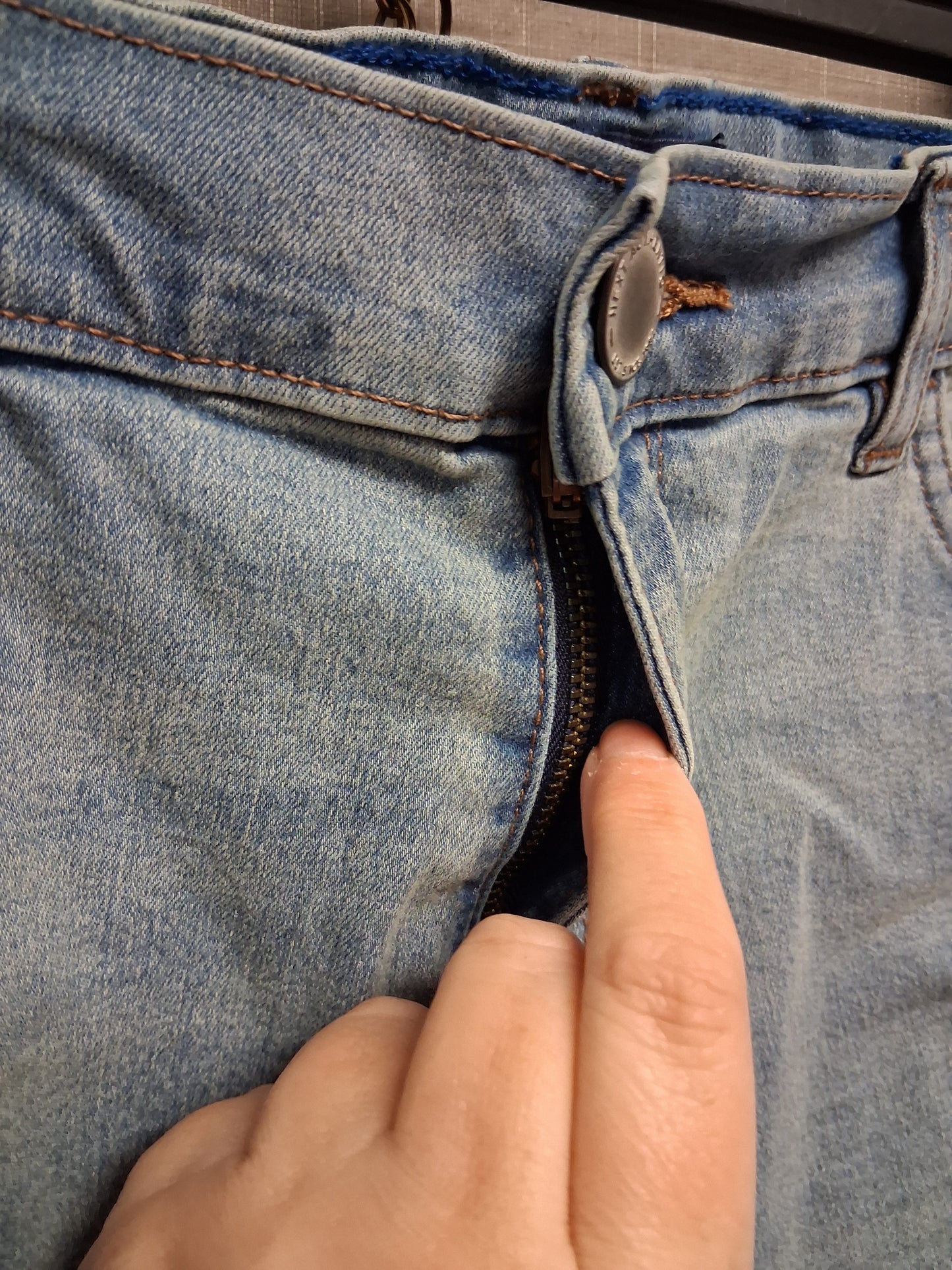 Next Boys Denim Shorts Light Blue Age 16 Years