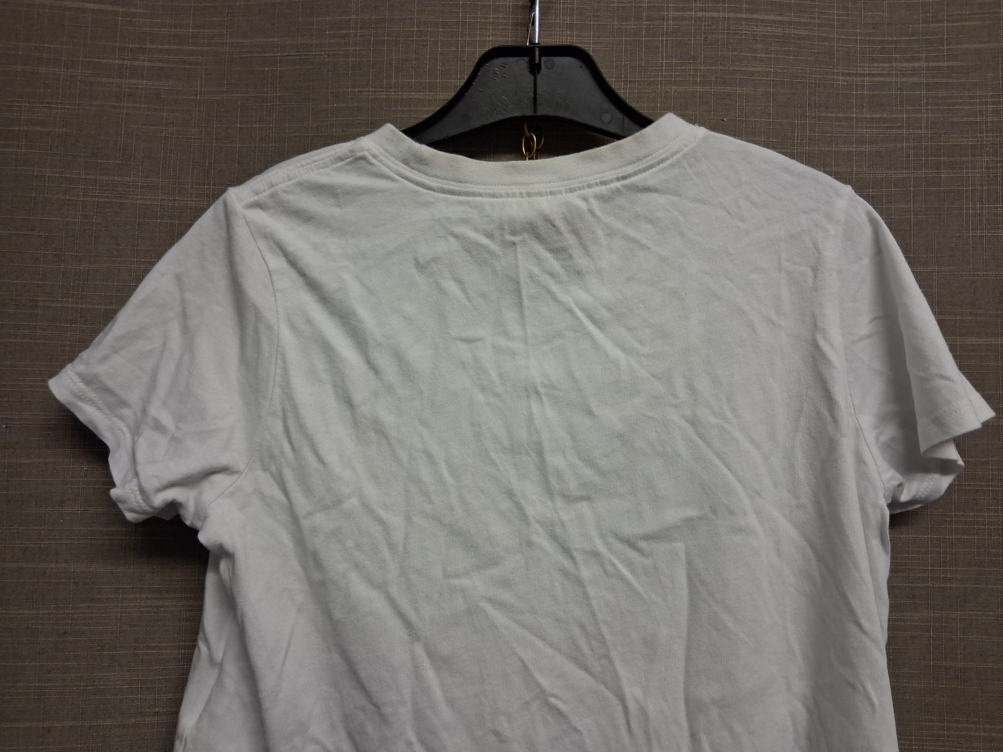 Nike Girls White Spellout Short Sleeve T-Shirt Age 11-12 Years