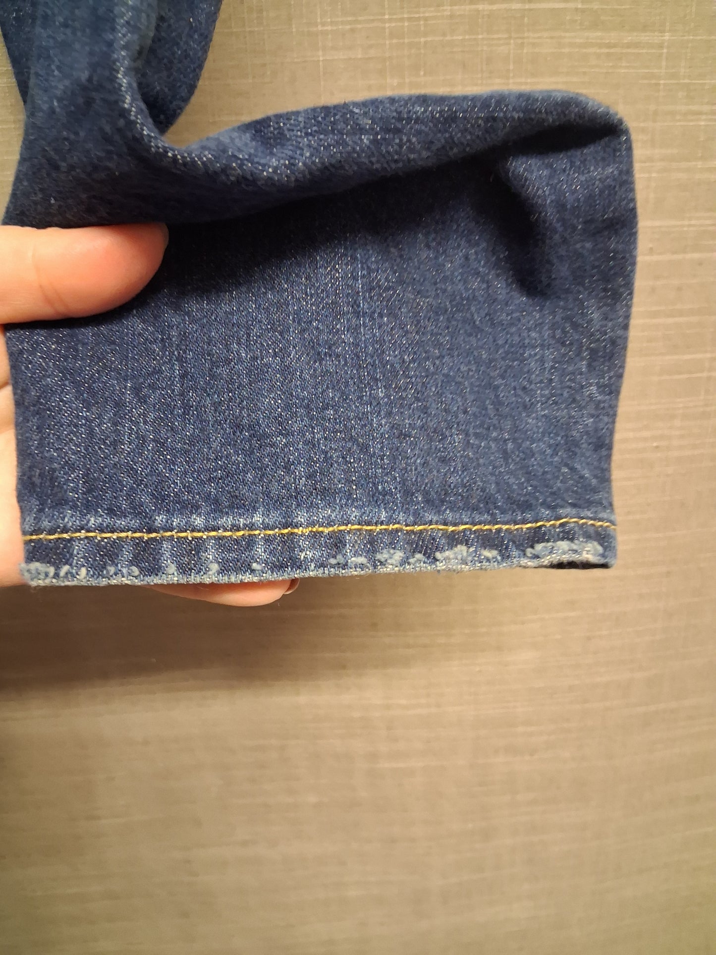 Abercrombie and Fitch Skinny Darkwash Blue Denim Jeans Age 14 Years