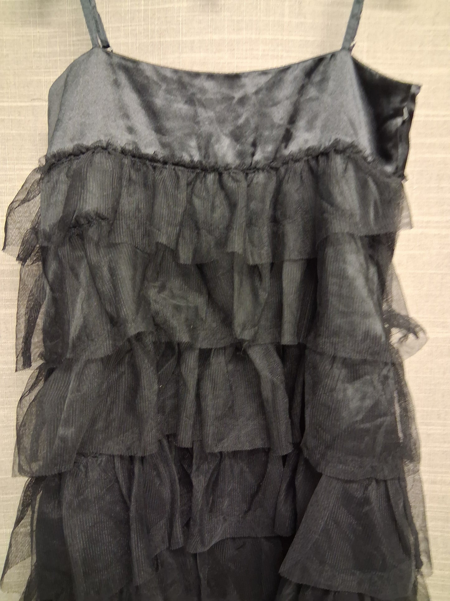 GAP Girls Black RaRa Dress Age 6-7 Years