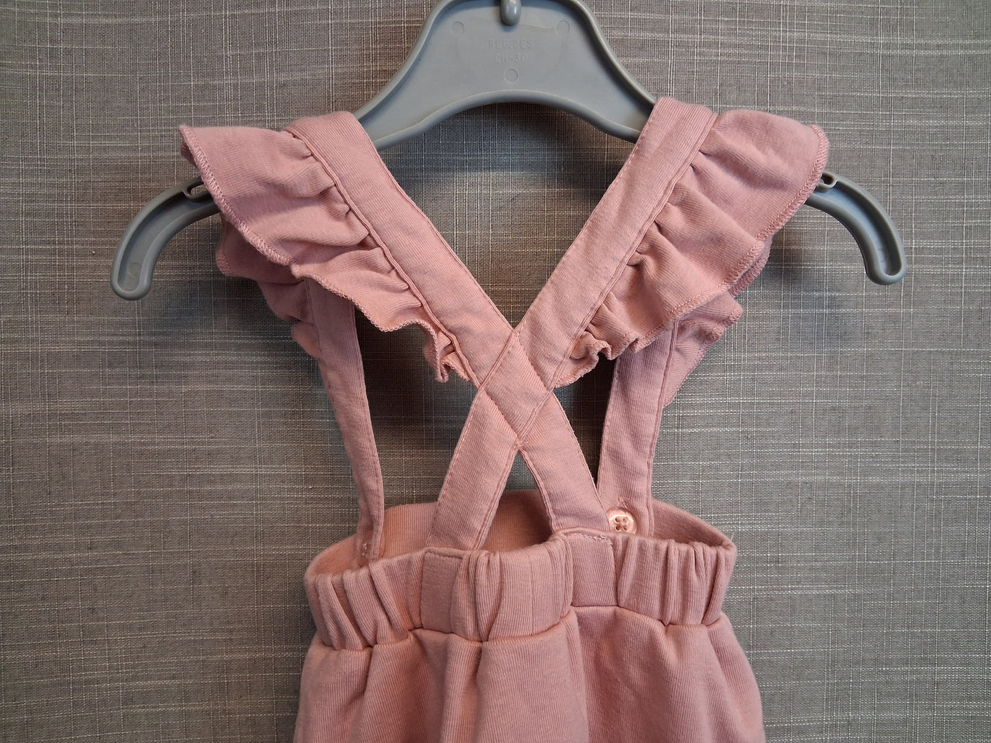 Disney Primark Bambi Pink Pinafore Dress Age 0-3 Months