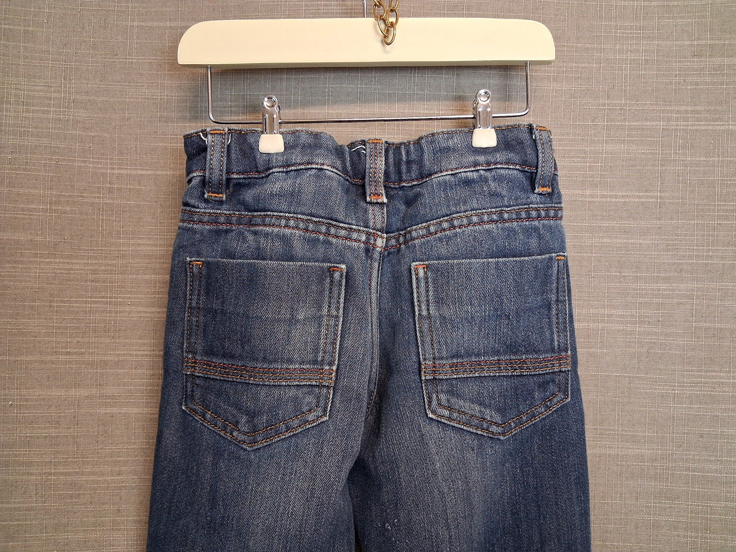 Next Boys Straight Leg Denim Jeans Blue Age 5 Years
