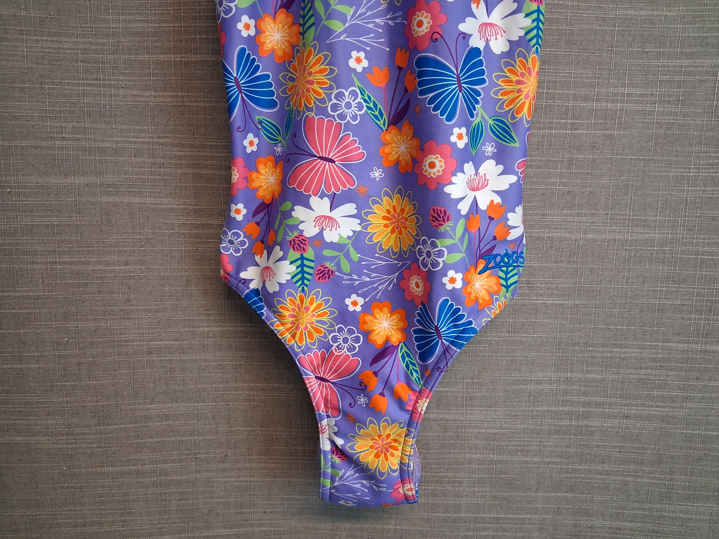Zoggs Girls Swimsuit Multicolour Floral One Piece Swimsuit Age 6 Years