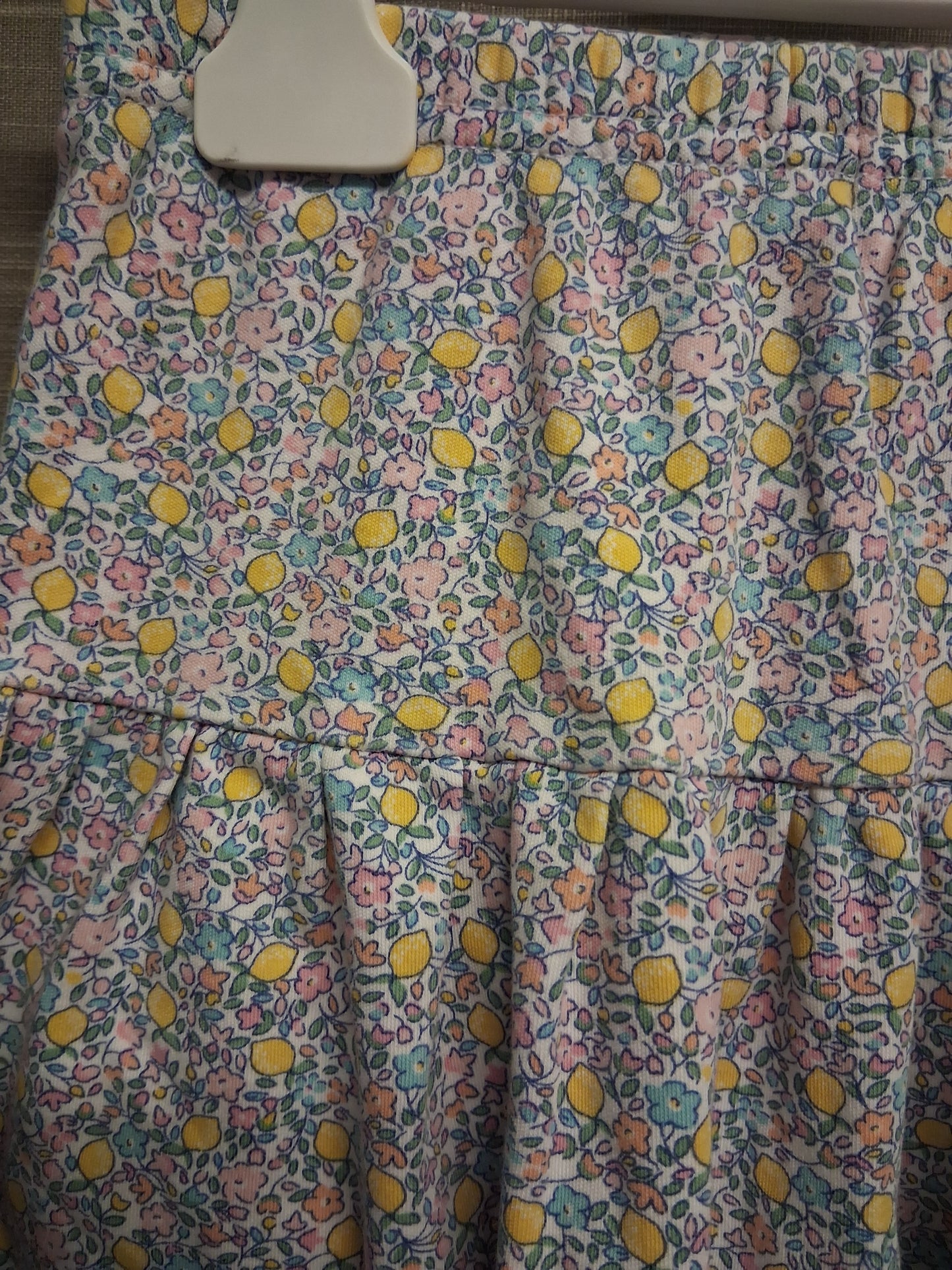 JoJo Maman Bebe Girls Skorts Multicolour Floral Jersey Age 5-6 Years