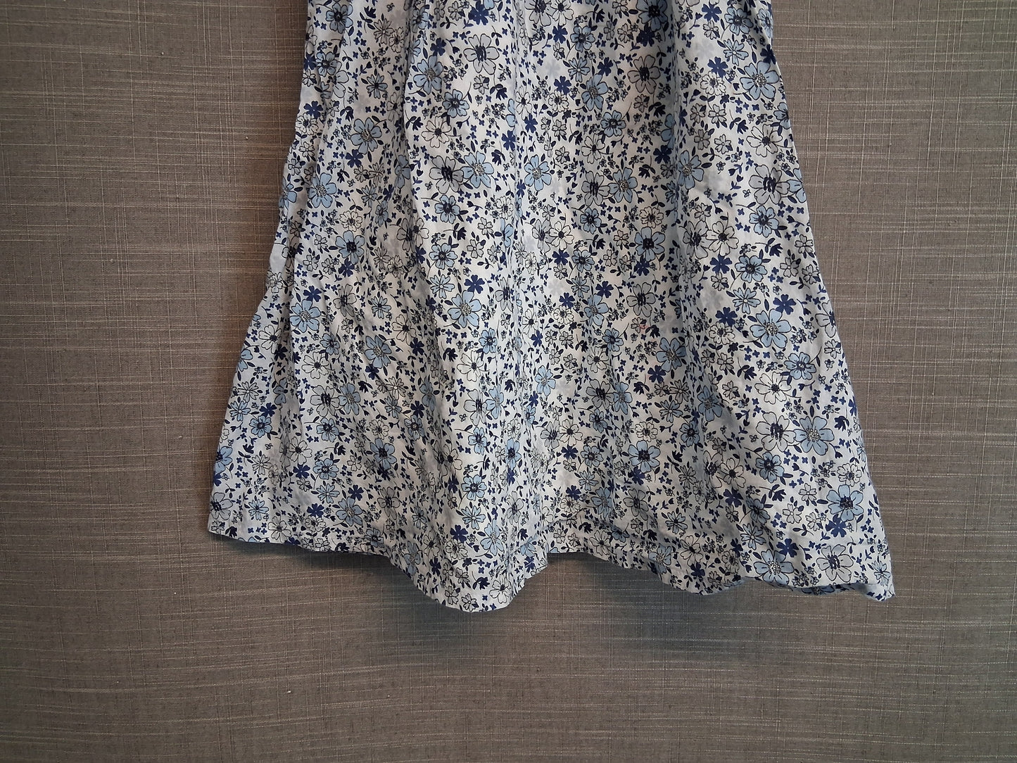 Billie Faiers George Blue Floral A Line Dress Age 12-18 Months