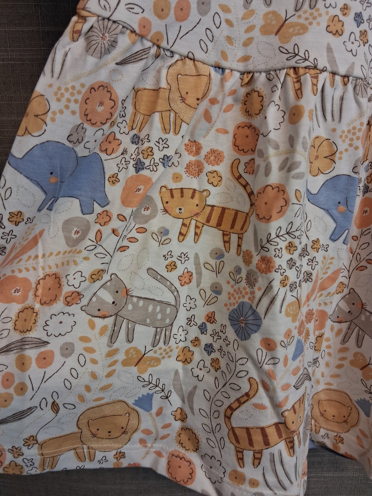 George Girls Multicolour Cat T-Shirt Dress Age 3-6 Months