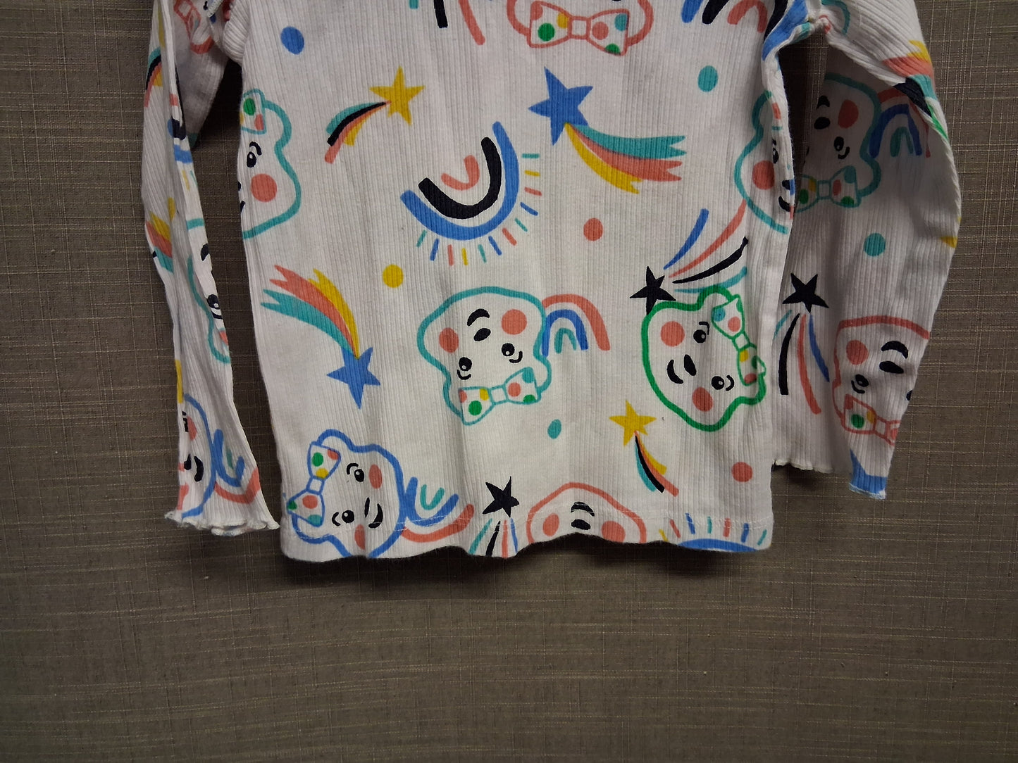George Girls "Pudsey" Children in Need Long Sleeve White Blush Age 3-4 Years