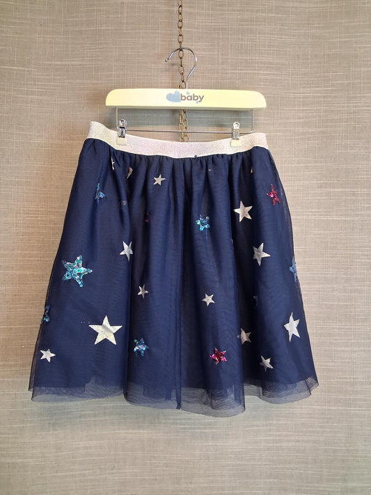 George Blue Star Tutu Skirt Age 8-9 Years