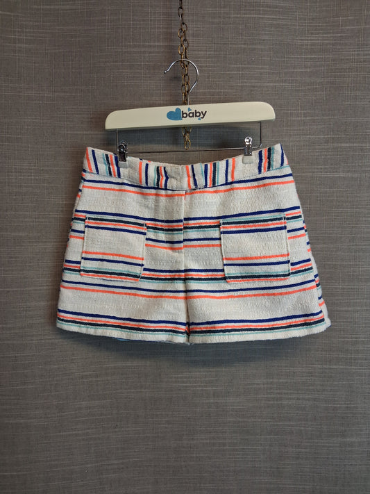 Next Girls Cream Multicolour Stripe Age 8 Years
