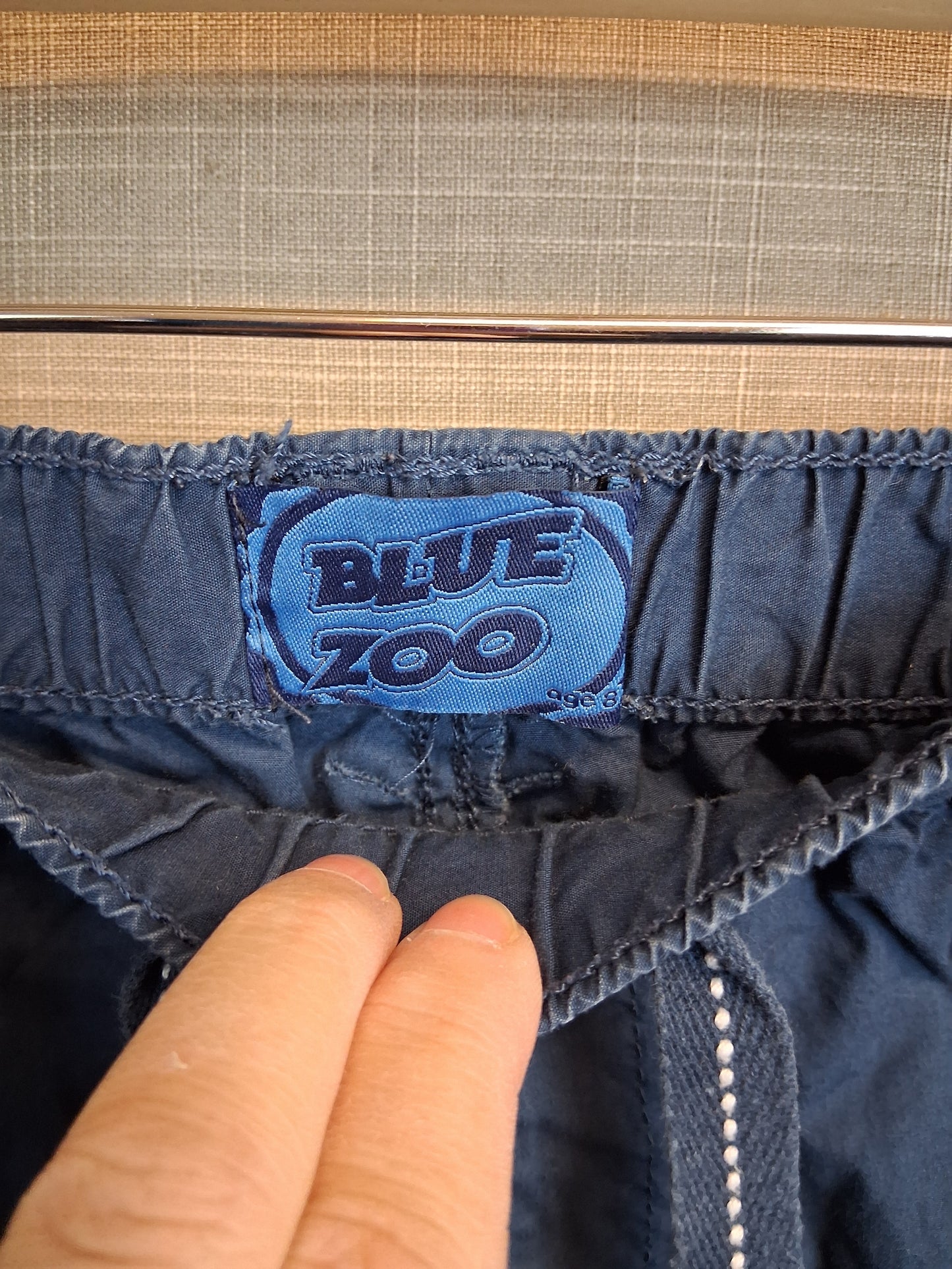 Blue Zoo Boys Blue Chino Shorts Age 8 Years