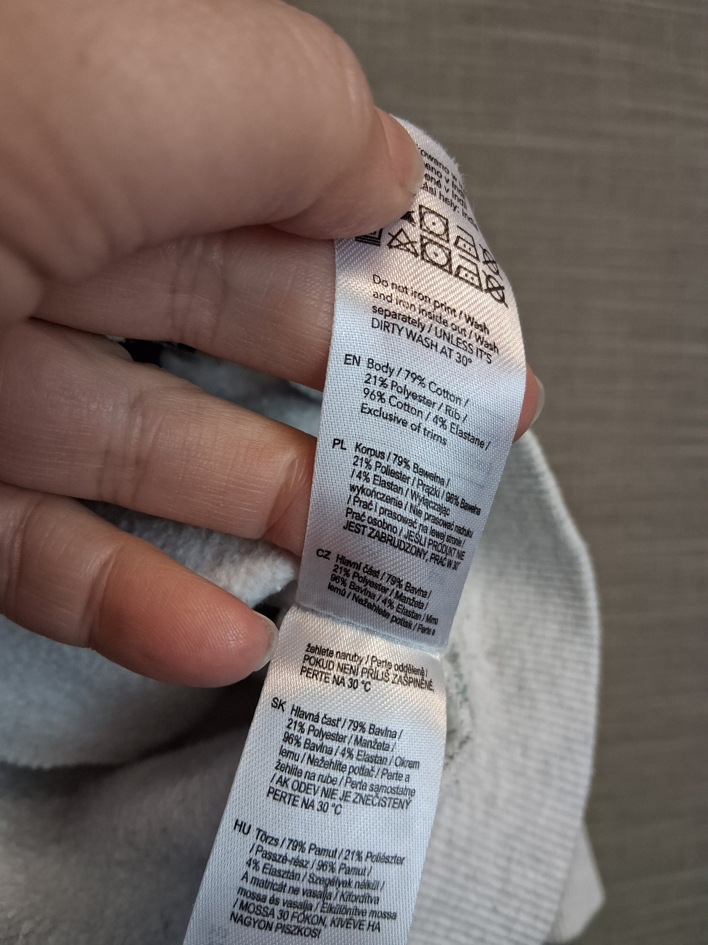 F&F Marvel Boys Iron Man Hoodie Grey Age 12-18 Months