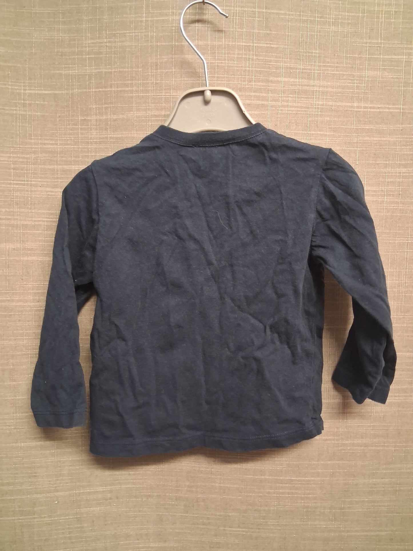Paul Smith Boys Navy Blue London Bridge Long Sleeve T-Shirt Age 2 Years
