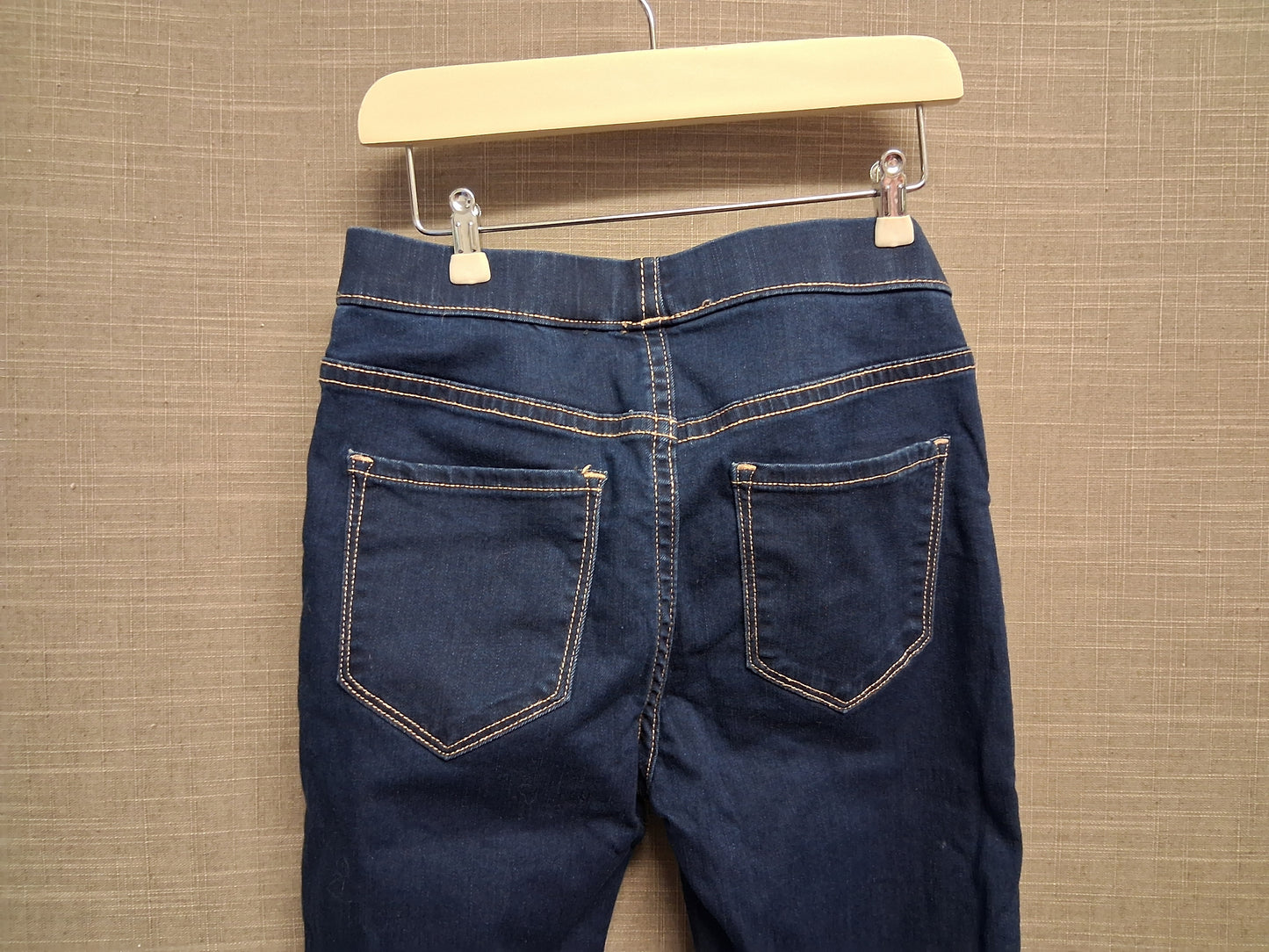 H&M Girls Blue Denim Jeggings Age 8-9 Years