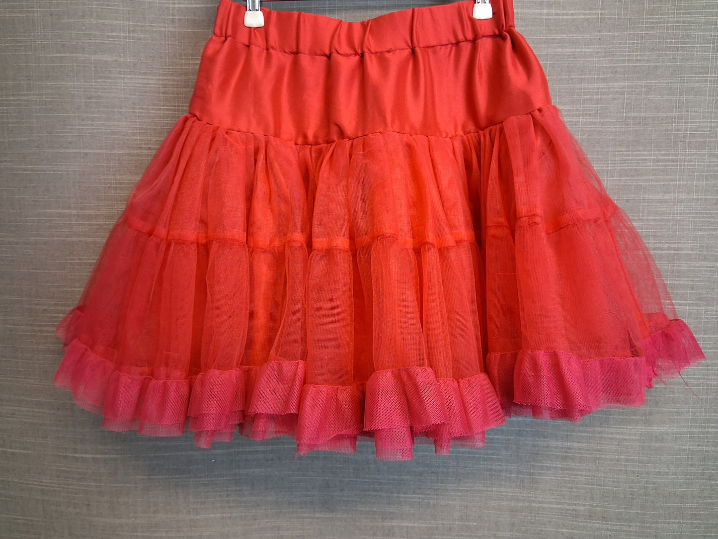 Matalan Girls Red Tutu RaRa Skirt Age 6-7 Years