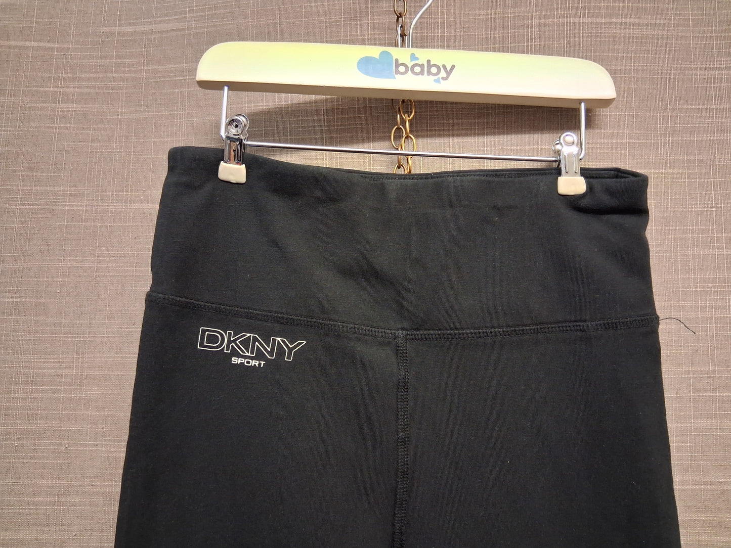 DKNY Sports Black Leggings Size XS Age 13 years