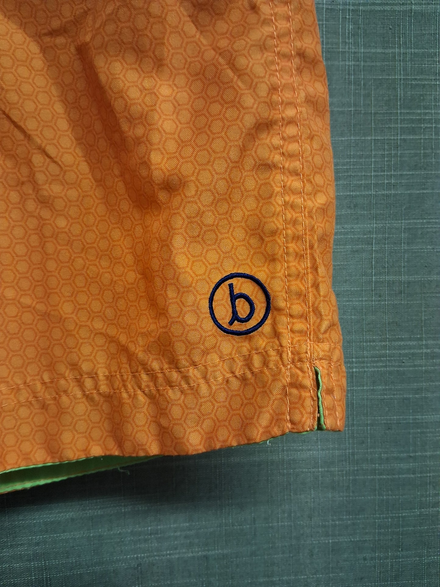 Ted Baker Boys Swim Shorts Orange Age 6-7 Years
