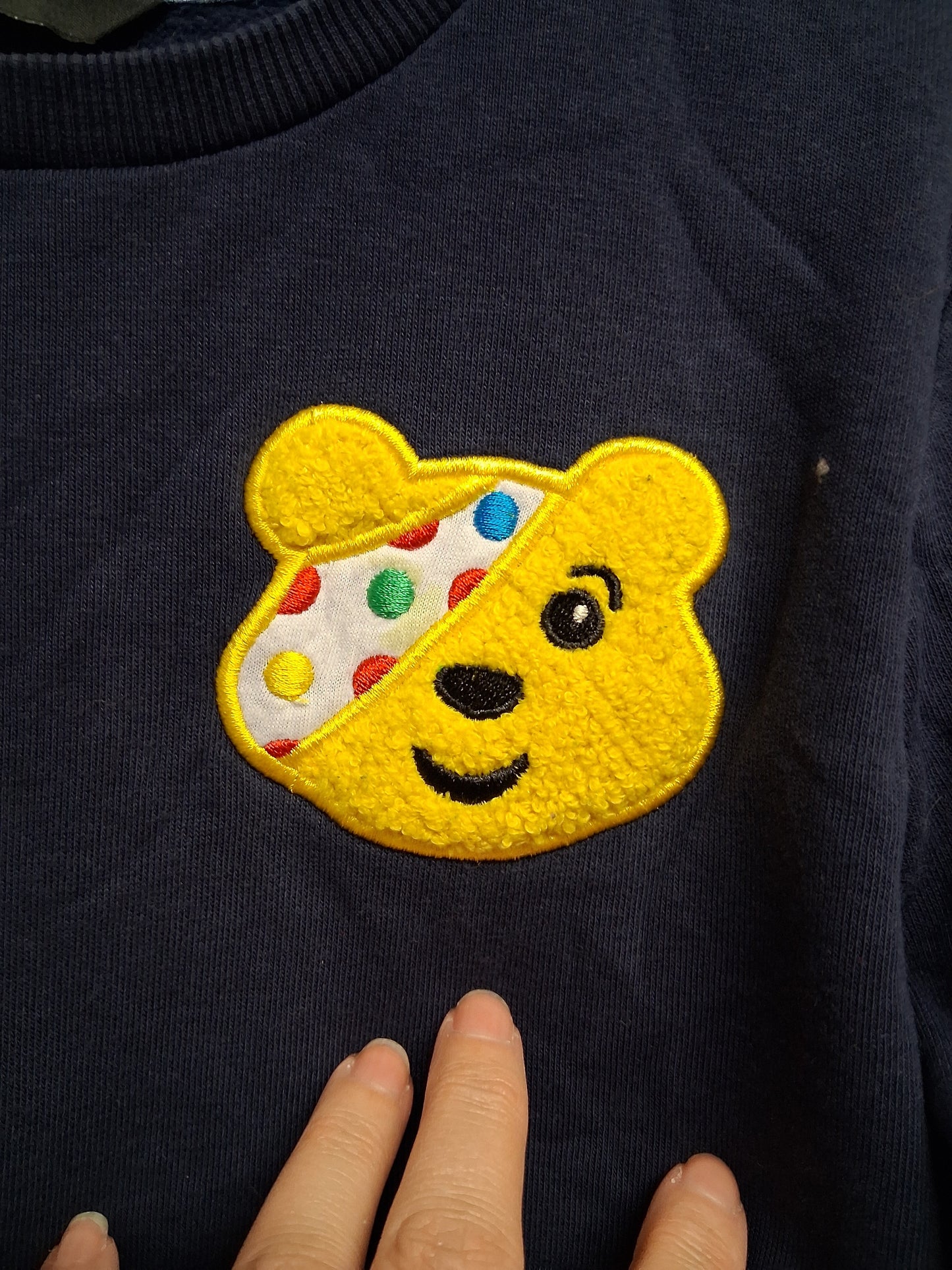 George Boys "Pudsey" Children in Need Sweater Jersey Long Sleeve Age 9-10 Years